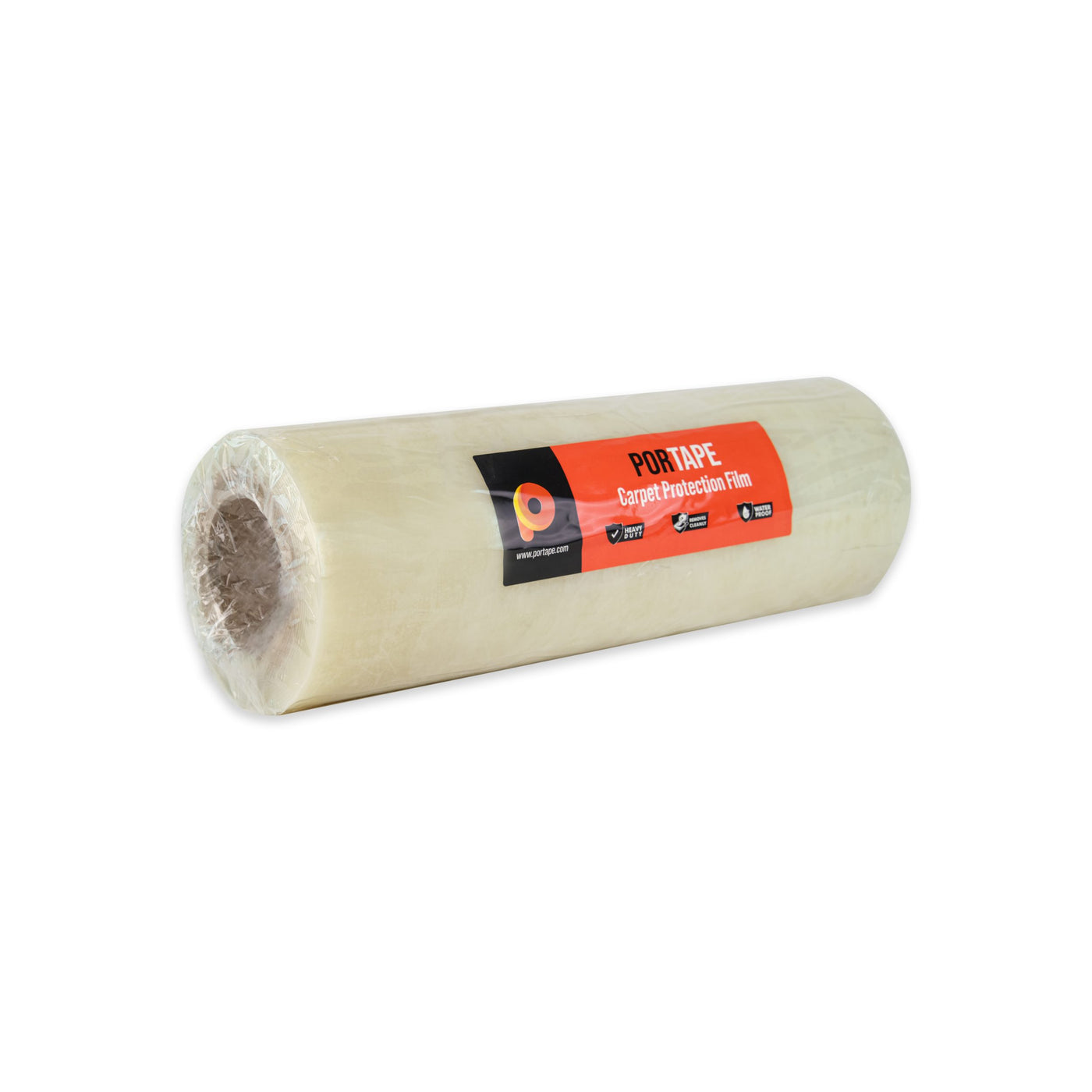 HTS - Portape Heavy-Duty Carpet Protector | Strong Self-Adhesive & Waterproof Floor Covering | Easy-to-Use Plastic Carpet Shield