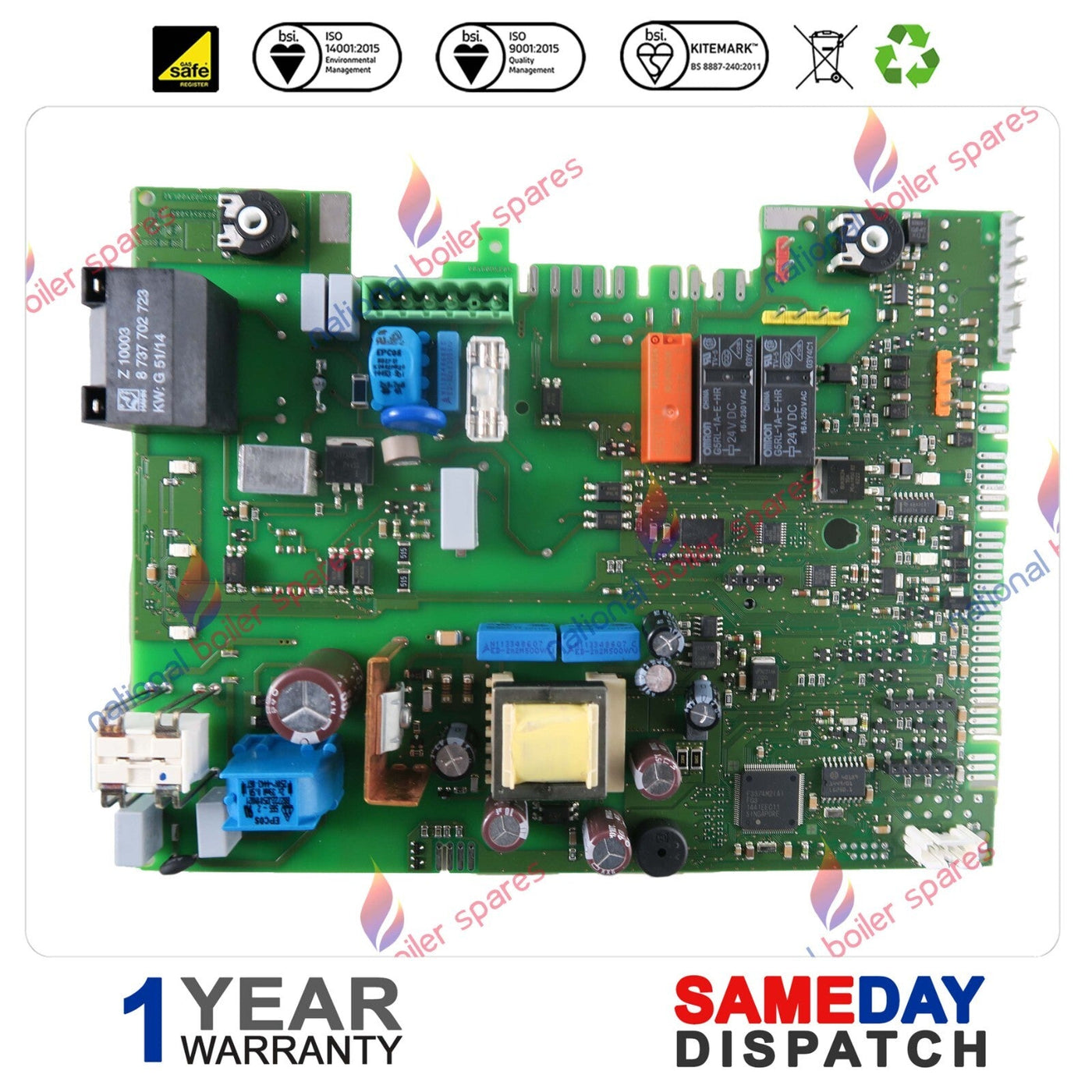 Worcester Greenstar 24 28 Boiler PCB 87483008390