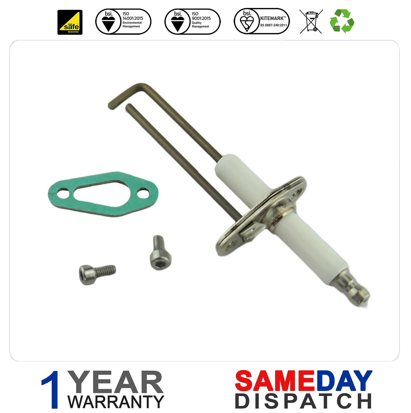 Ideal Boiler Ignition Electrode 173528