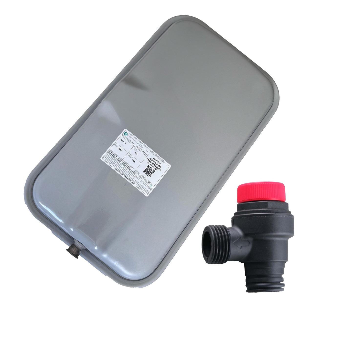 Ideal Independent Combi 30 Expansion Vessel (8L) 177540 & (PRV) 177540 175413