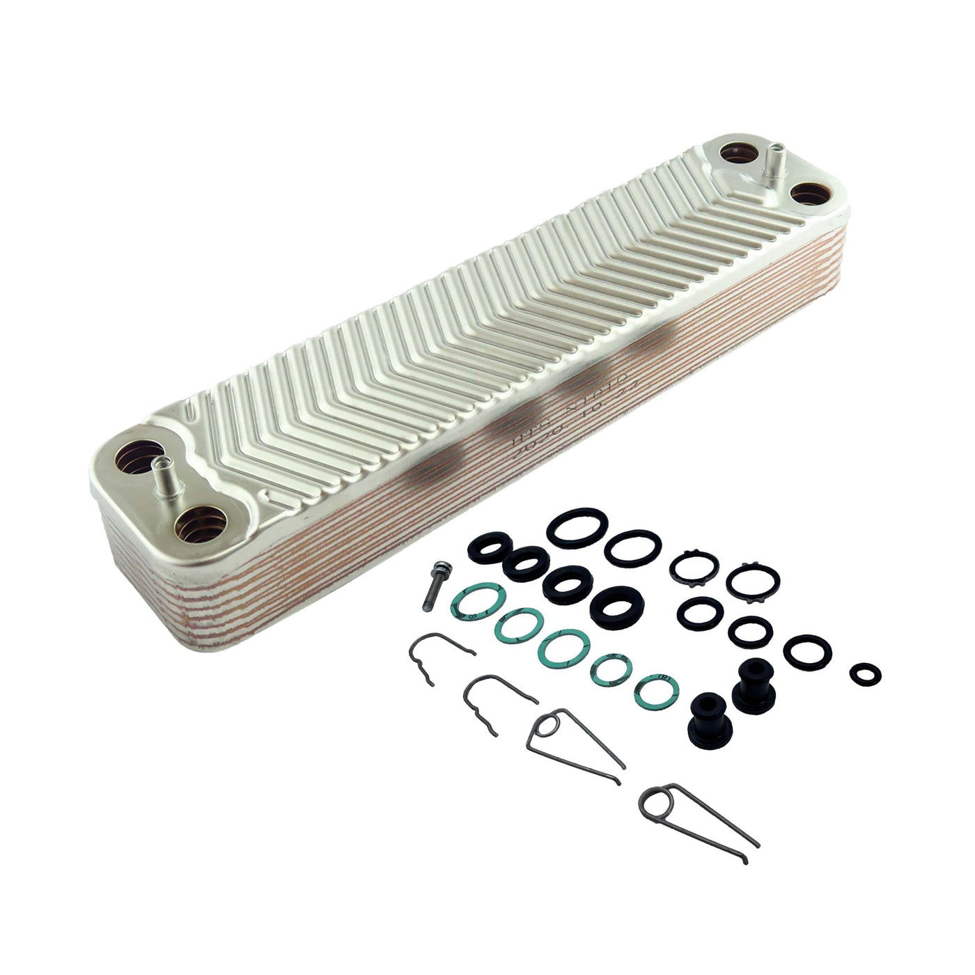 WORCESTER GREENSTAR JUNIOR 28i MK5 HOT WATER 16P HEAT EXCHANGER 87161066850