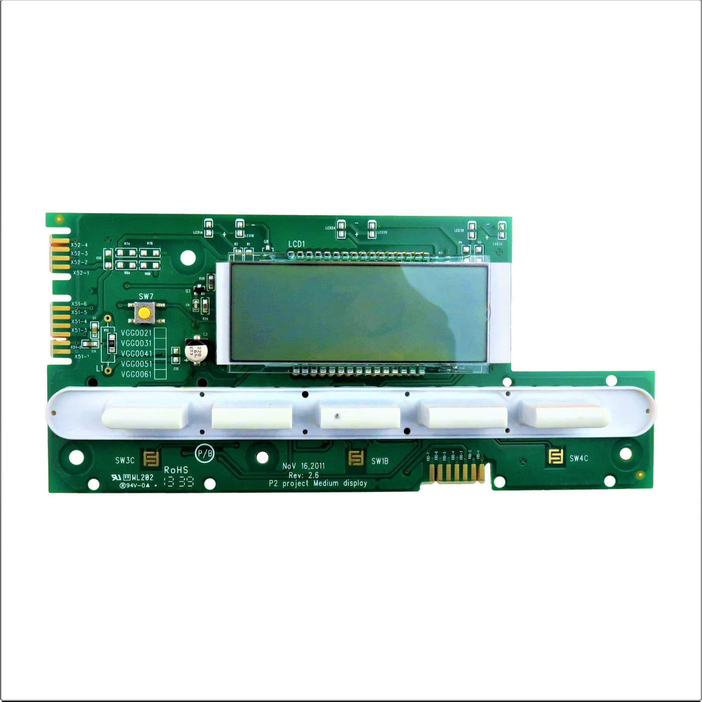 Glowworm Ultracom 2 Boiler Display PCB 0020097299