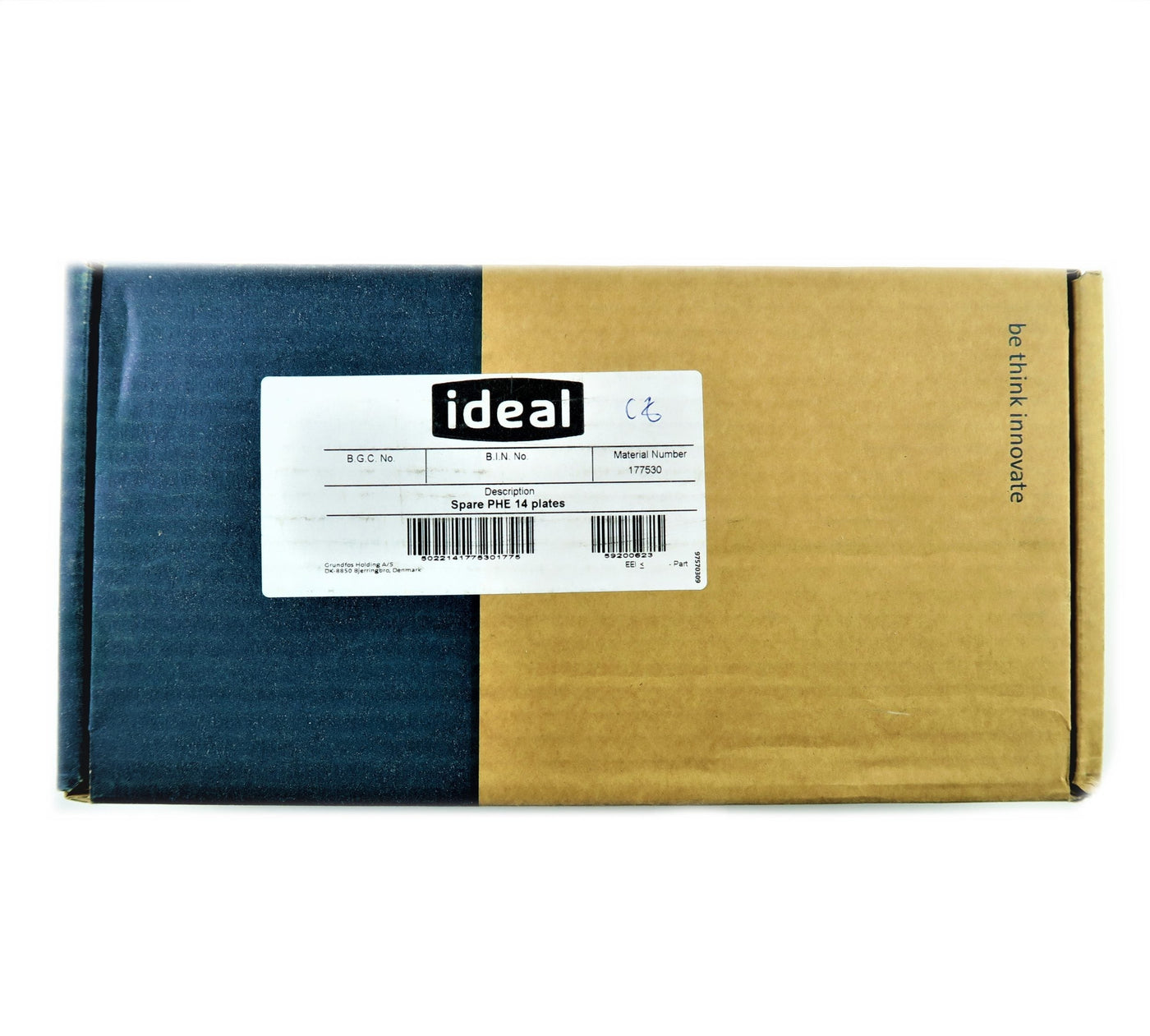 Ideal 177530 Plate Heat Exchanger Kit - Logic +/Logic Combi - Genuine New Boxed