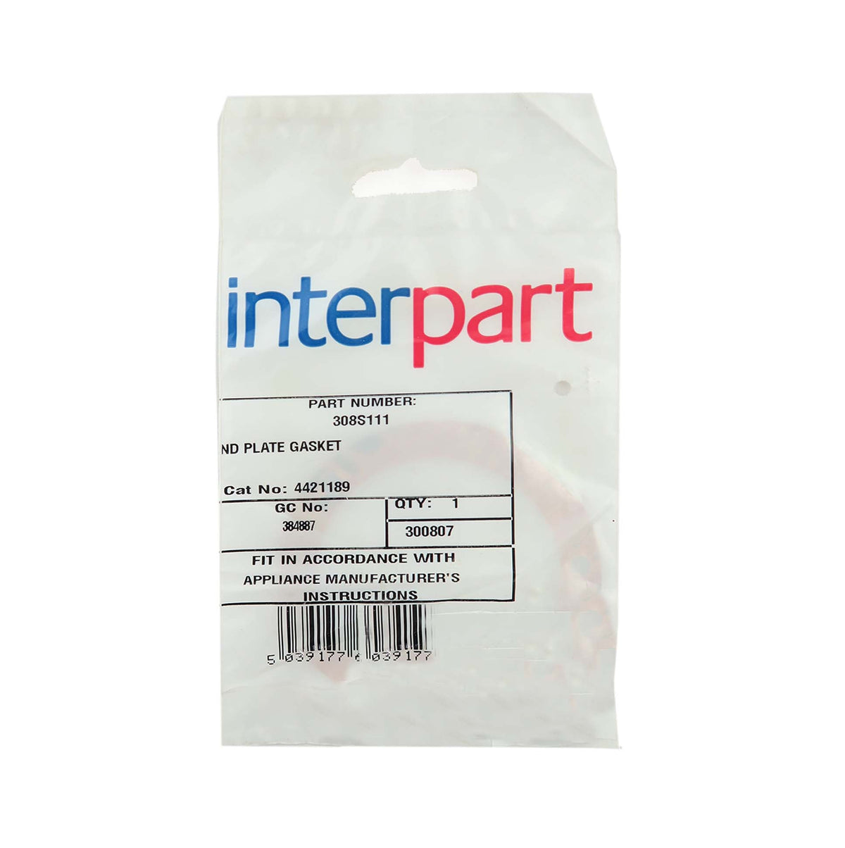 Myson Housewarmer 2 30/45 End Plate Gasket Potterton Kingfisher CF80/100 308S111