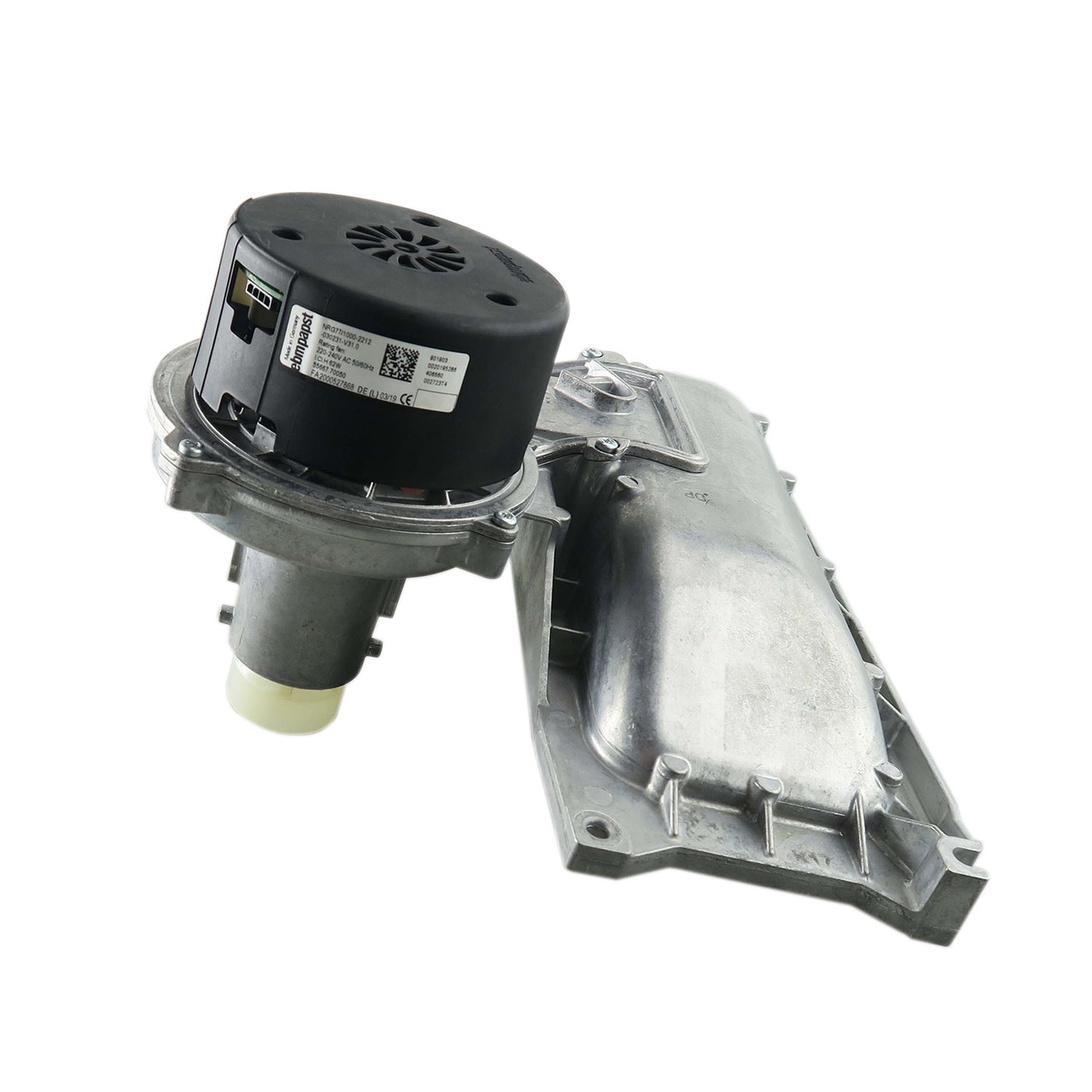 GLOWWORM R FAN WITH COMBUSTION CHAMBER COVER 0020195506 0020195510