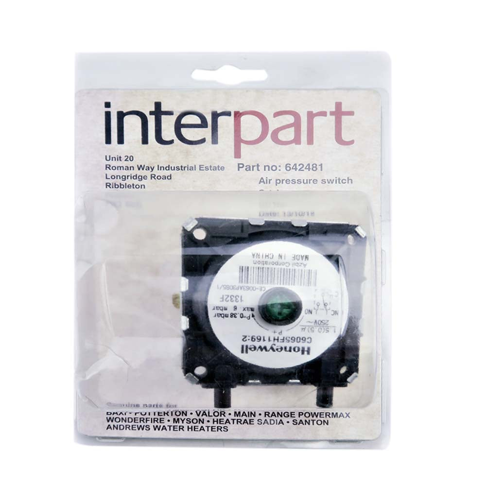 Potterton Kingfisher Air Pressure Switch 642481