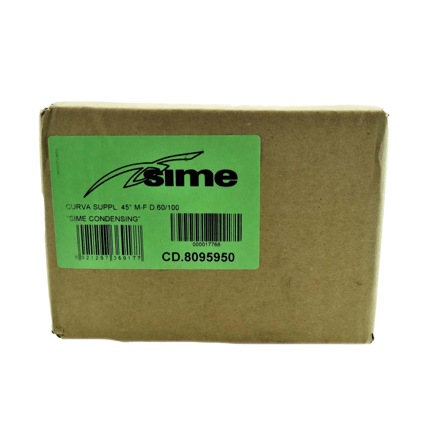 SIME HE 45 DEGREE FLUE BEND BNIB 8095950