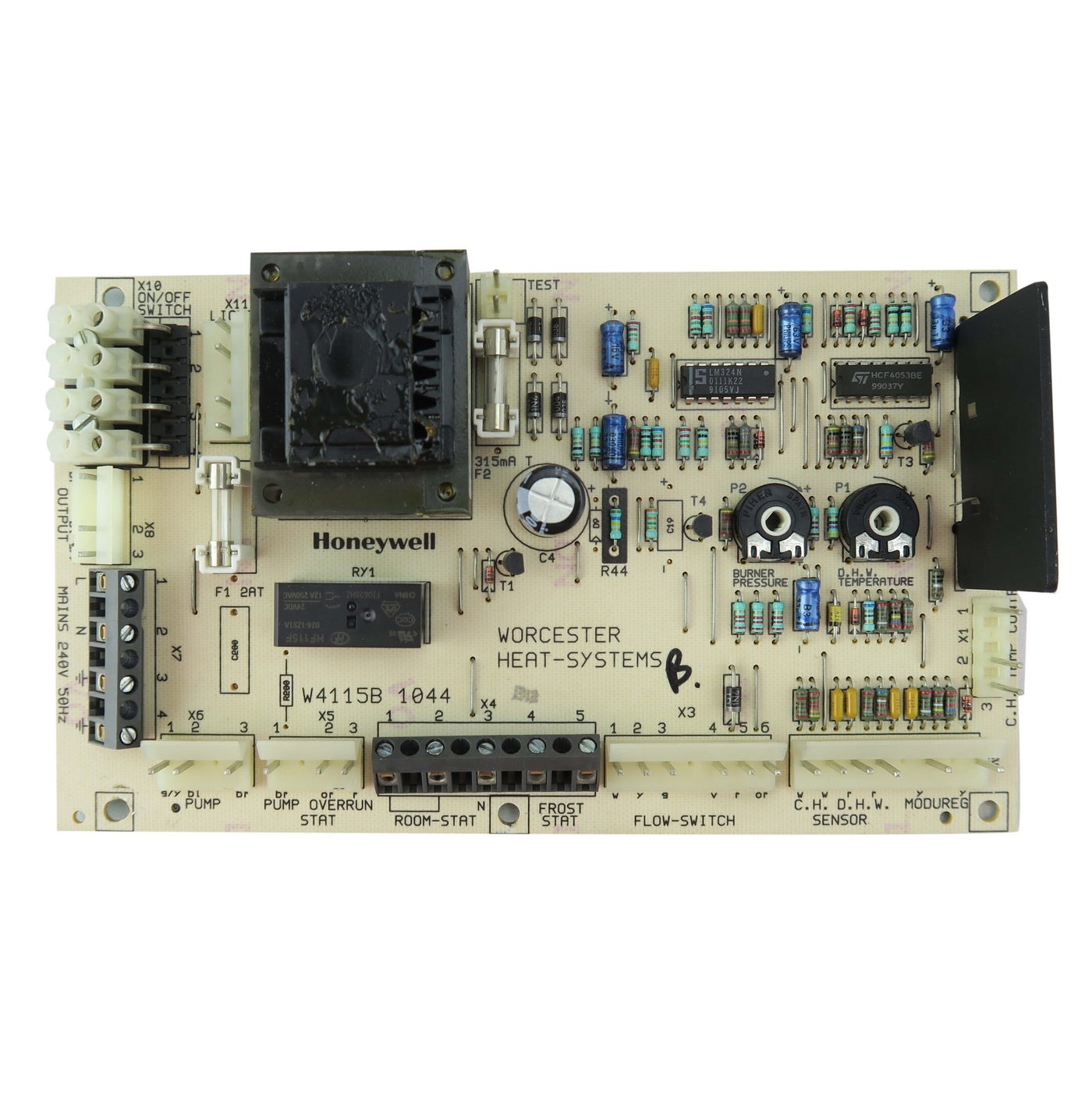 Worcester 230 240 Boiler PCB 87161463040 W4115B1226 Type 2