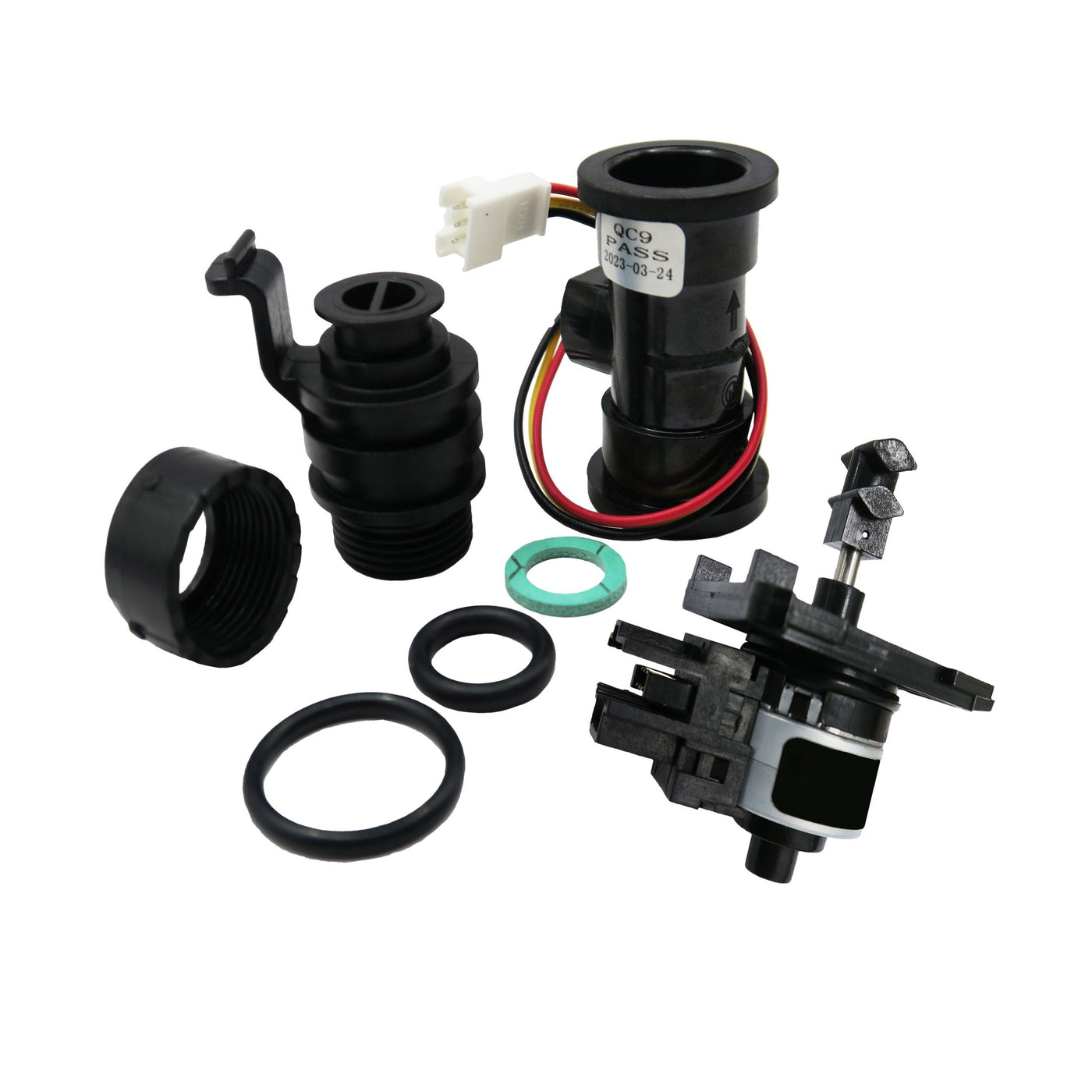Worcester Boiler Motor + Flow Turbine + Flow Sensor 87161157540 87161064330