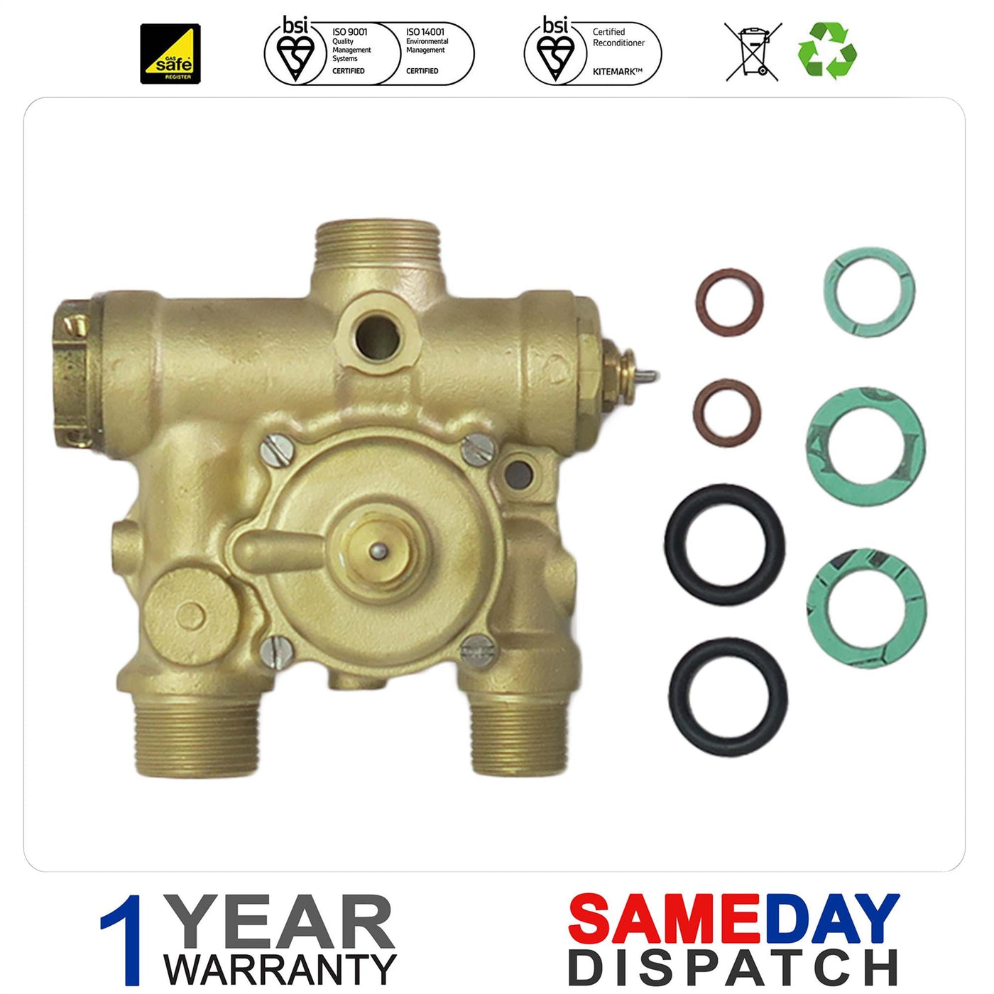 HALSTEAD DIVERTER VALVE 500644 See List Below