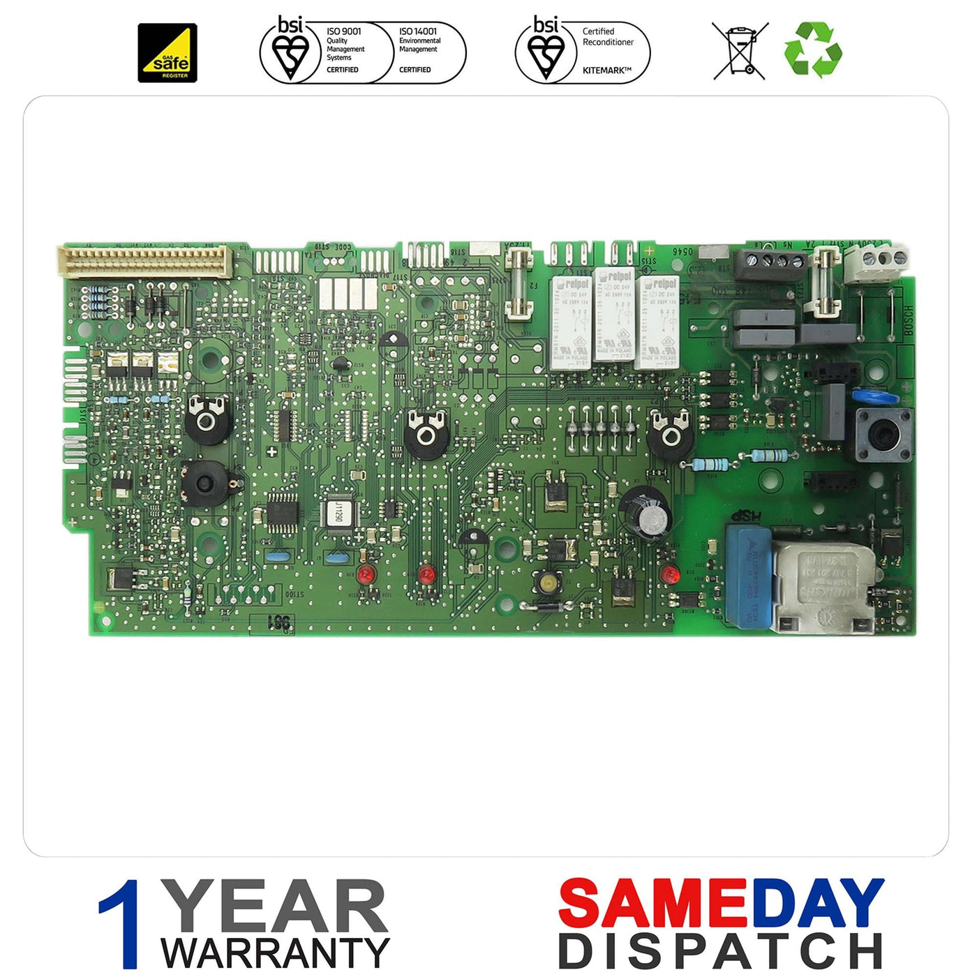WORCESTER 35CDI FSN GSP MK I PCB 87483005450