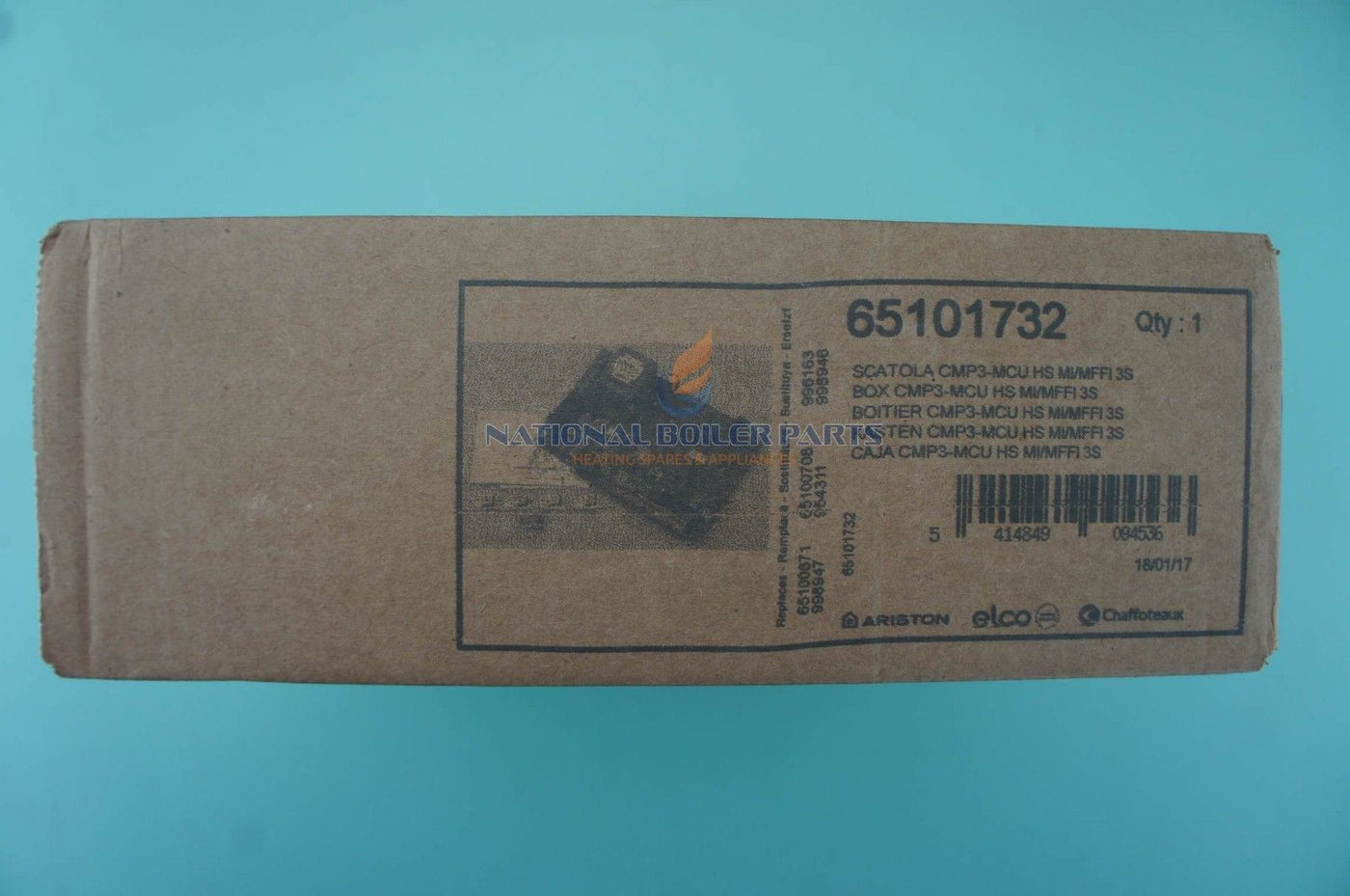 490761 REFURB ARISTON 65101732 PCB