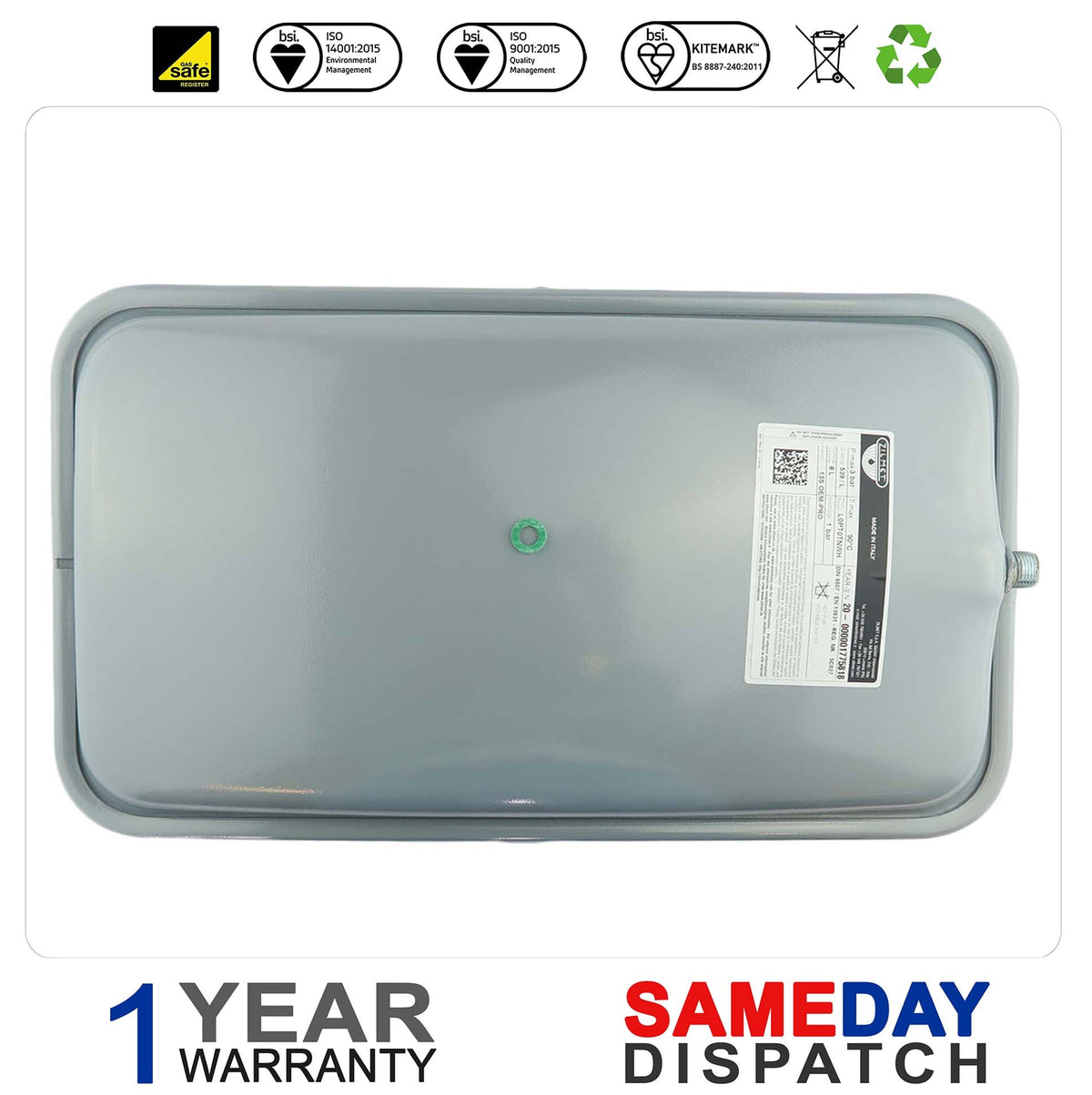 GLOWWORM ULTRACOM 24CX & 30CX EXPANSION VESSEL 0020020744
