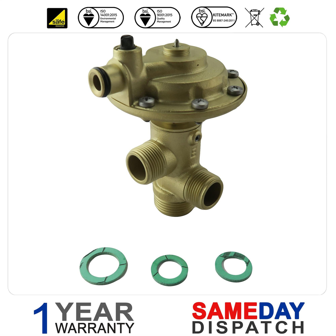 SAUNIER DUVAL SEMIA CONDENSE F24E F30E DIVERTER VALVE S1067600 See List Below