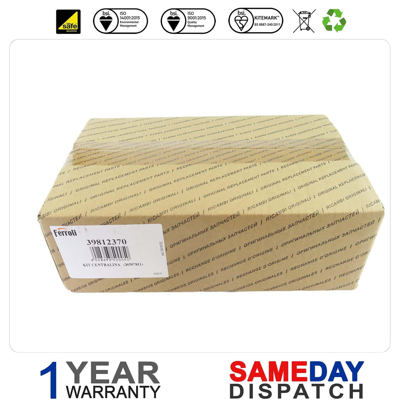 Ferroli Domi Compact F30 B Boiler Printed Circuit Board (PCB) 39812370