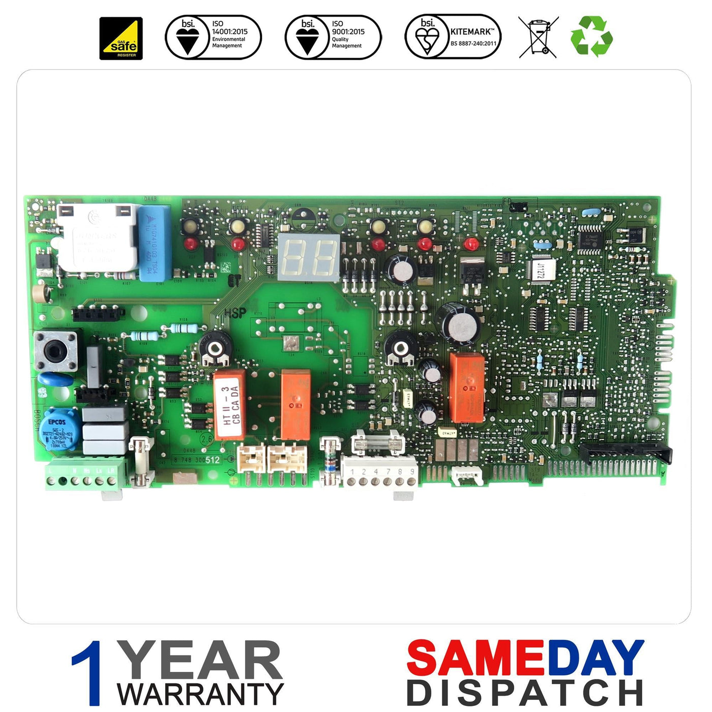 Bosch RD / ICC2/Greeenstar R/ HE PCB 87483005120 R22824