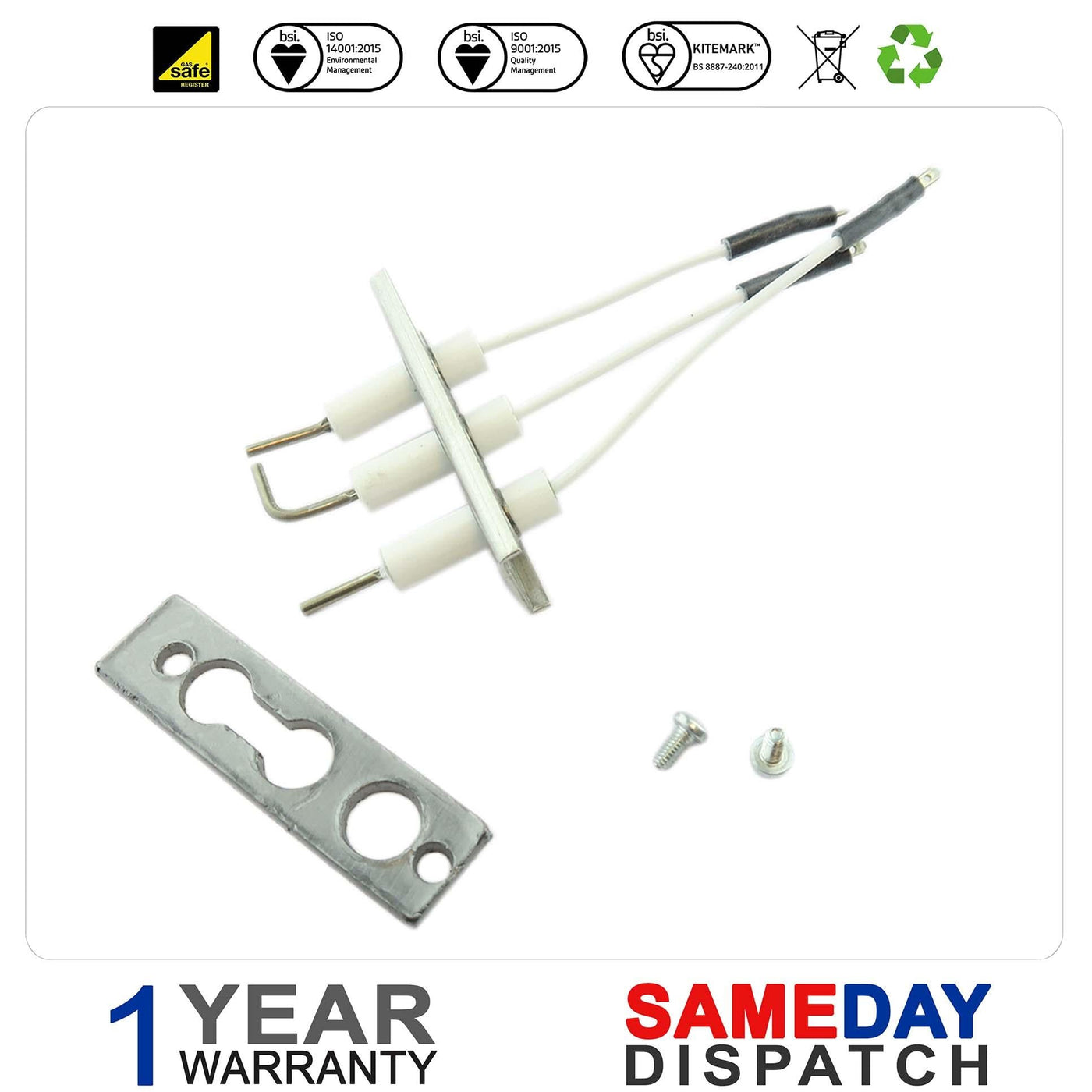 Baxi Potterton Main Boiler Flame Sensing Electrode 5132366