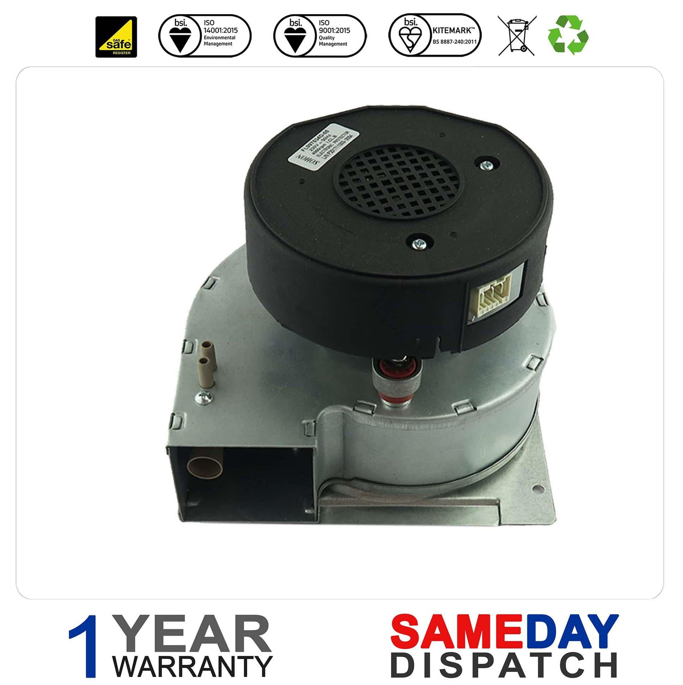Vaillant Thermocompact 637E VU 362/2-5 Boiler Fan 190262