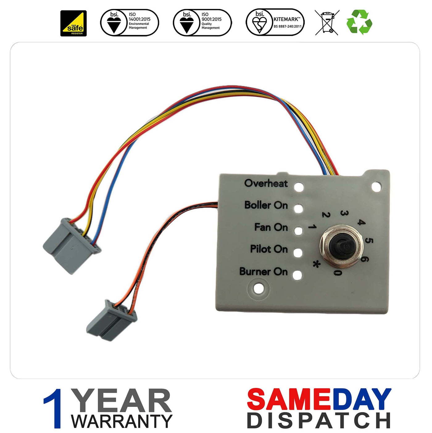 BAXI SOLO 2 PF 30 40 50 60 70 80 BOILER POTENTIOMETER 231252 231252BAX NEW