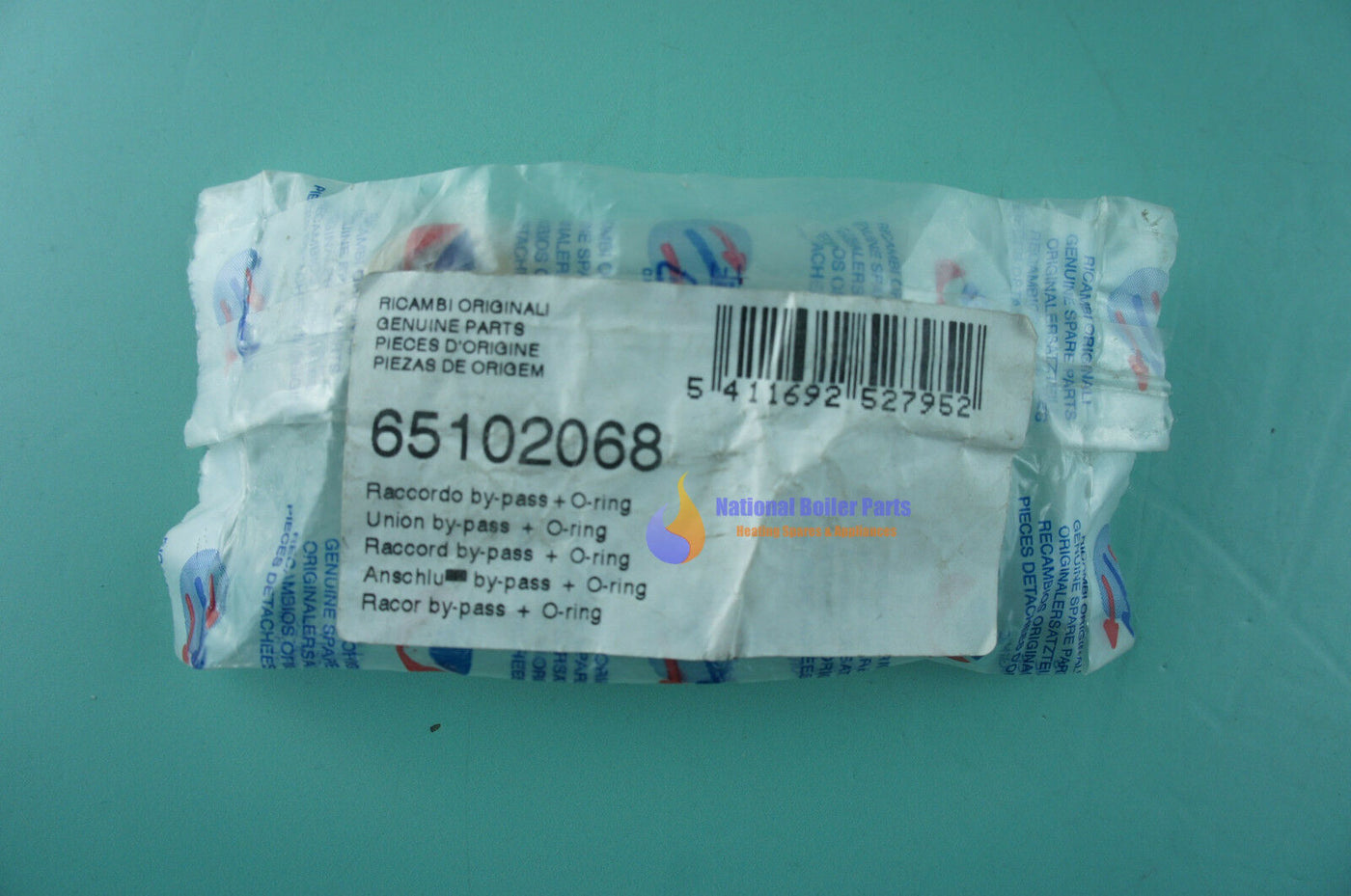 Ariston Union By-Pass & O-ring 65102068 Replaces 996045