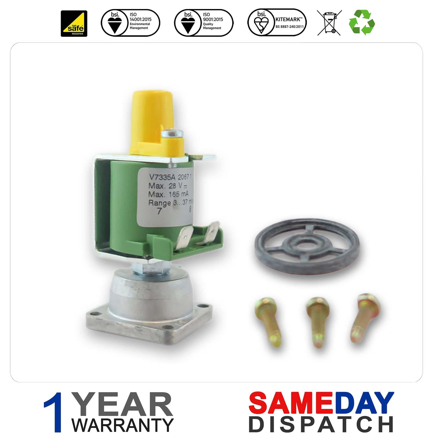 FERROLI GAS VALVE MODUREG 39408290 NEW
