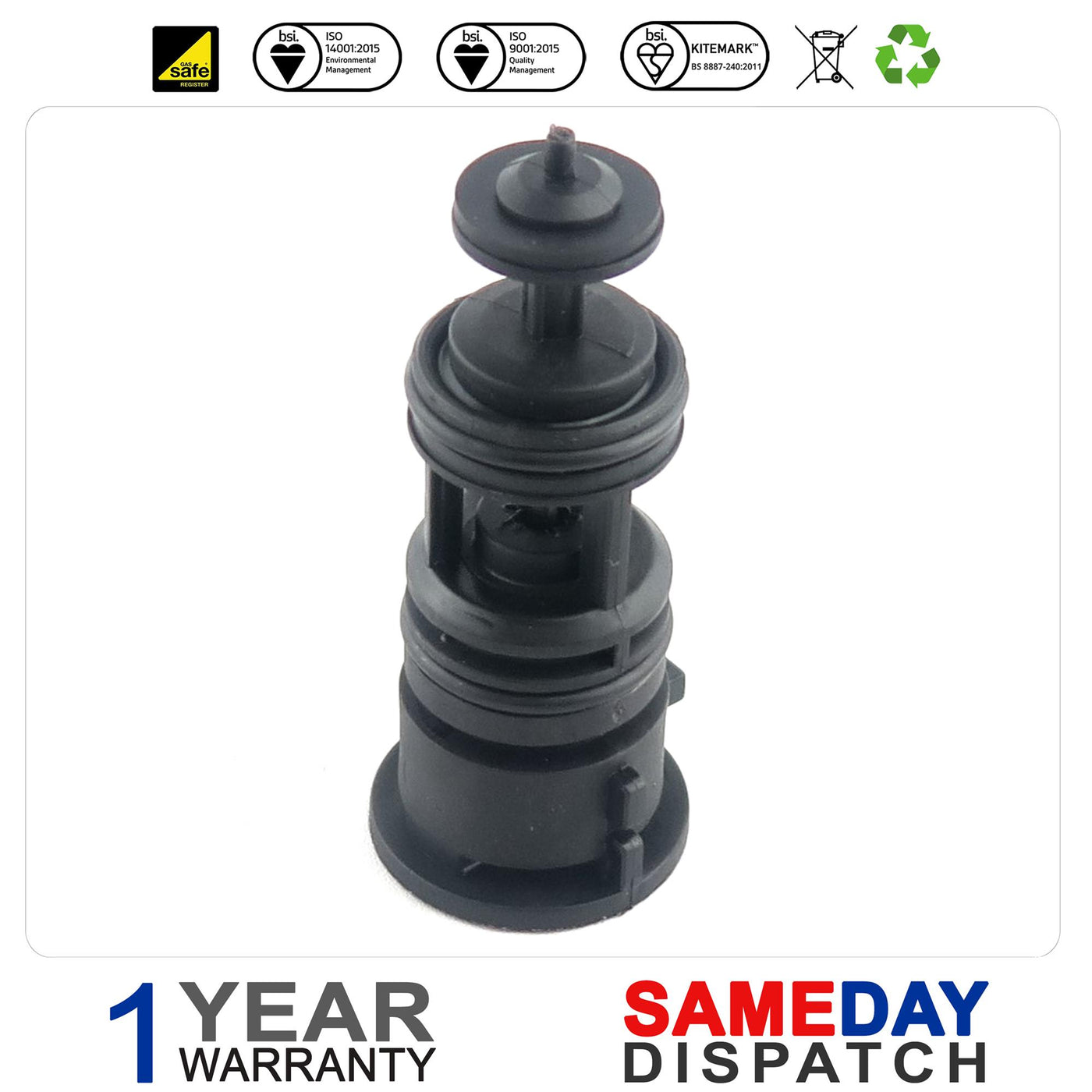 Baxi Potterton 3 Way Diverter Valve Cartridge 720778601 Type 2