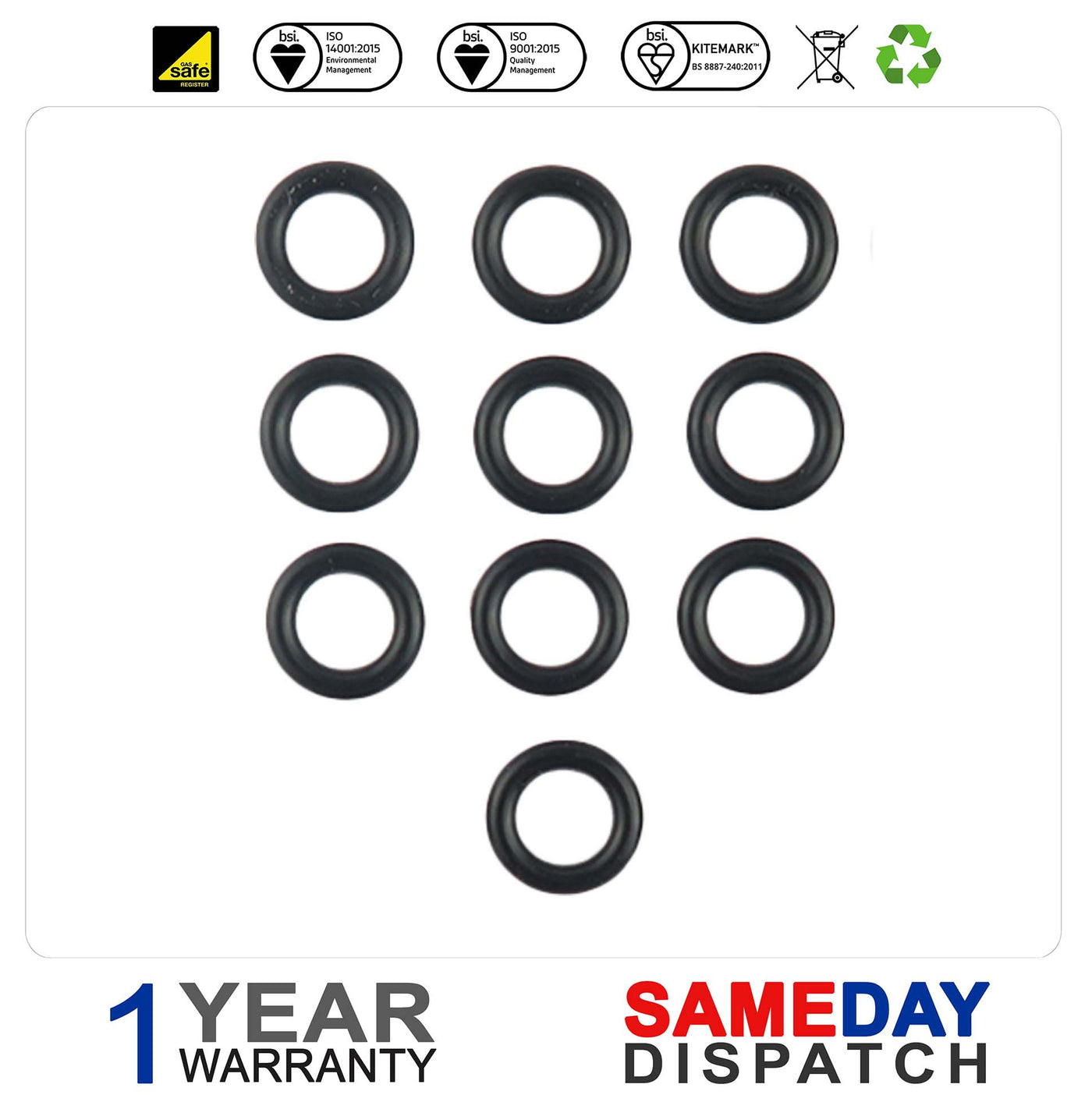 Glowworm 2000801950 O'Ring Gasket