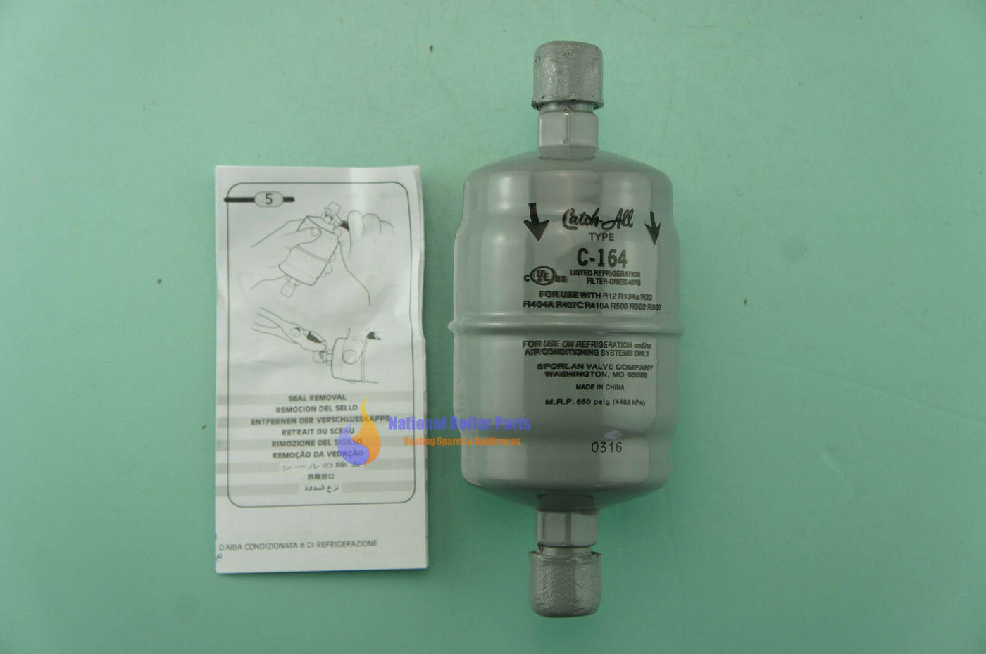 Sporlan Catch - All Fither Drier 401128