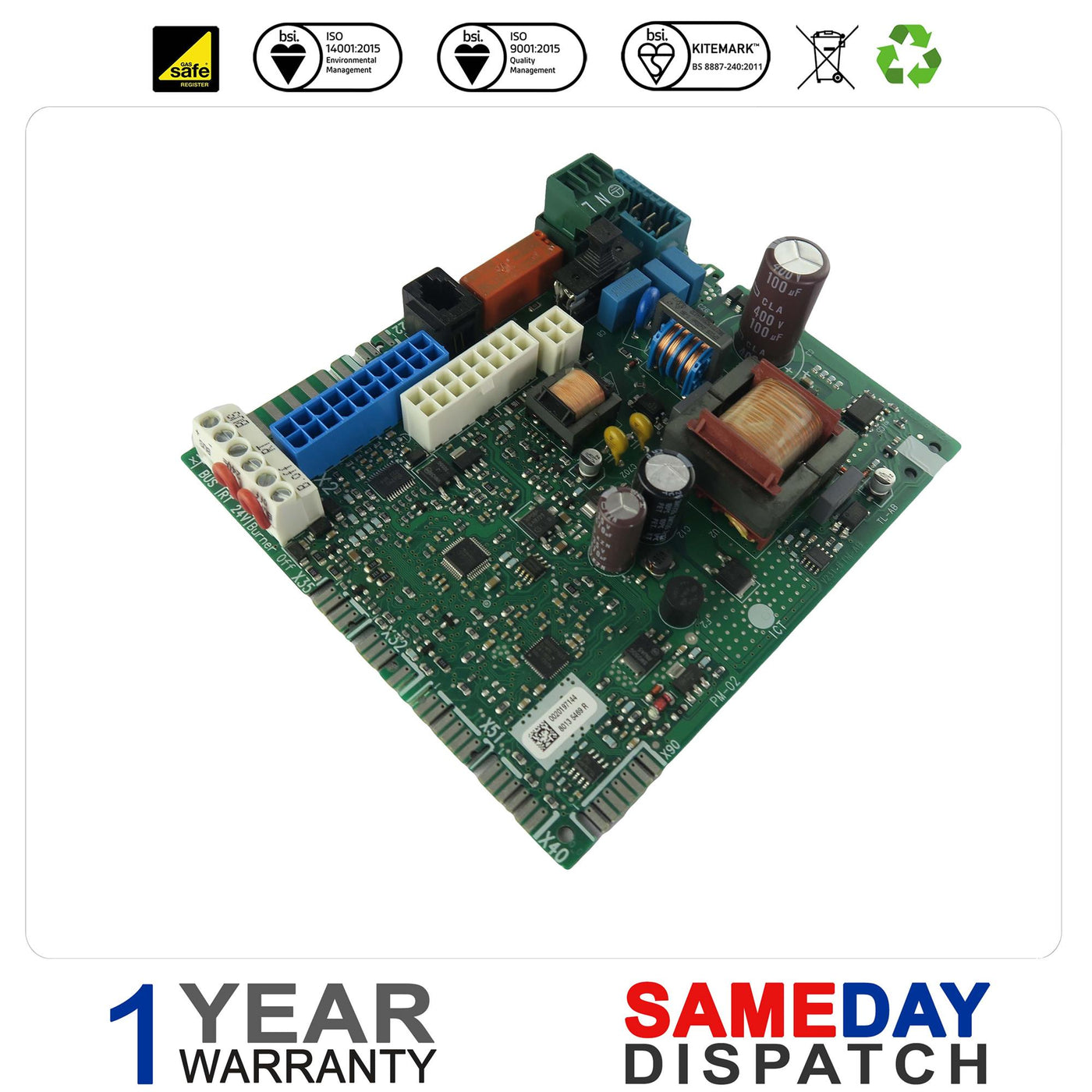 Glowworm Sustain Pcb 0020195574