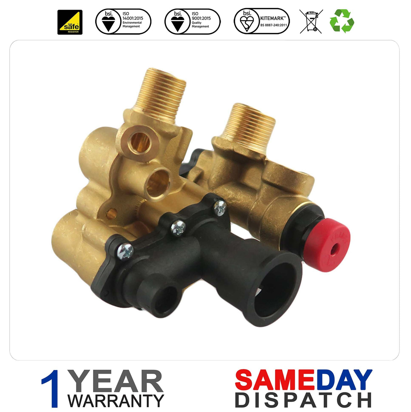 HEATLINE SARGON 24 30 35 BOILER DIVERTER VALVE 3003201221 D003201221