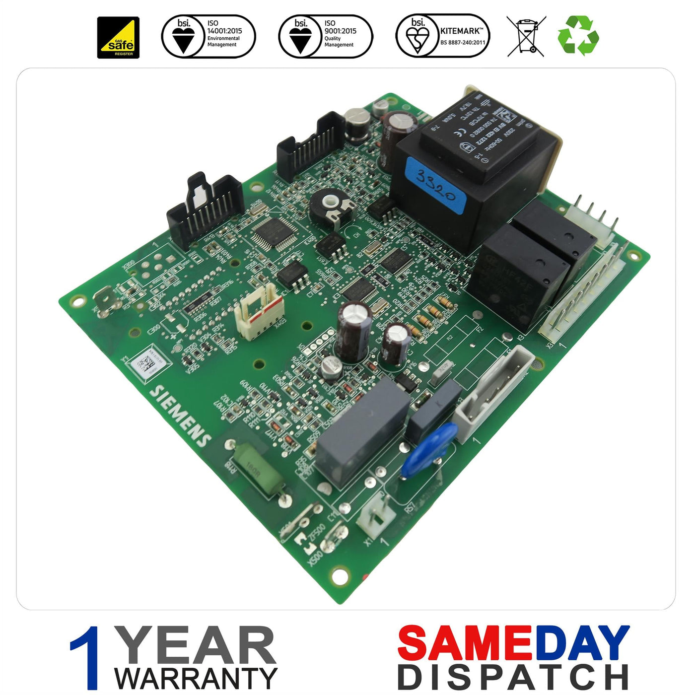 POTTERTON PROMAX SYSTEM 12 HE PLUS A PCB 5122455