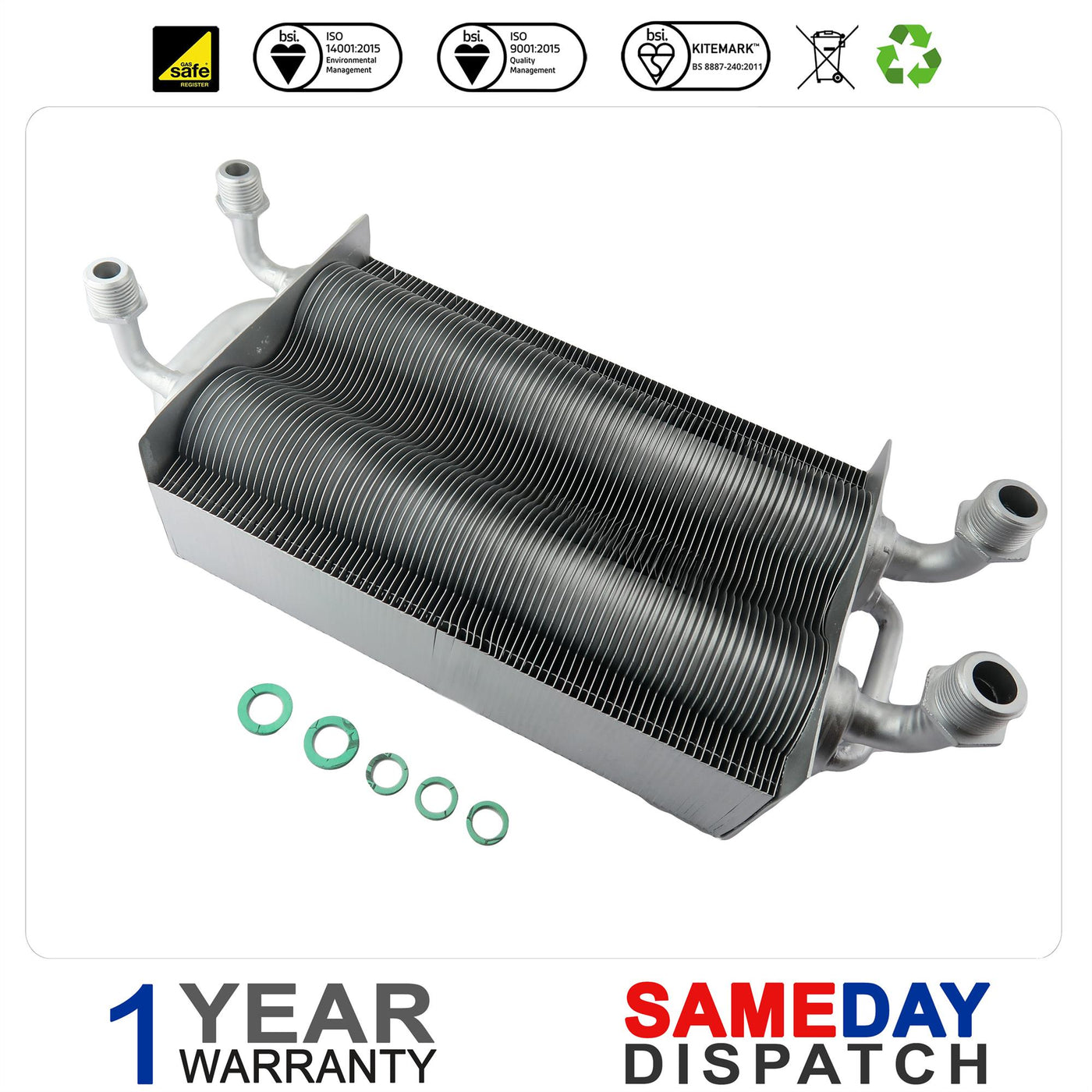 Ravenheat Boiler Main Heat Exchanger 0002SCA05010