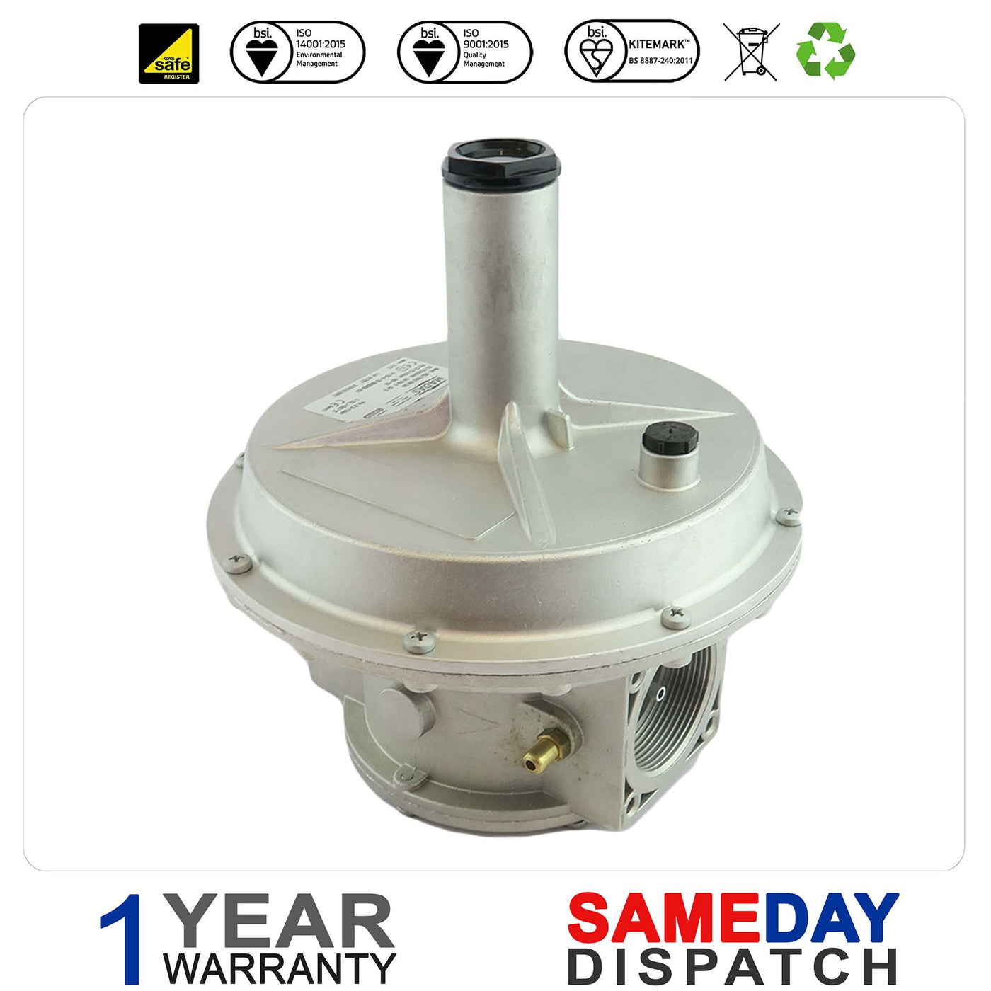 Madas Gas Pressure Regulator RG/2MC FRG/2MC