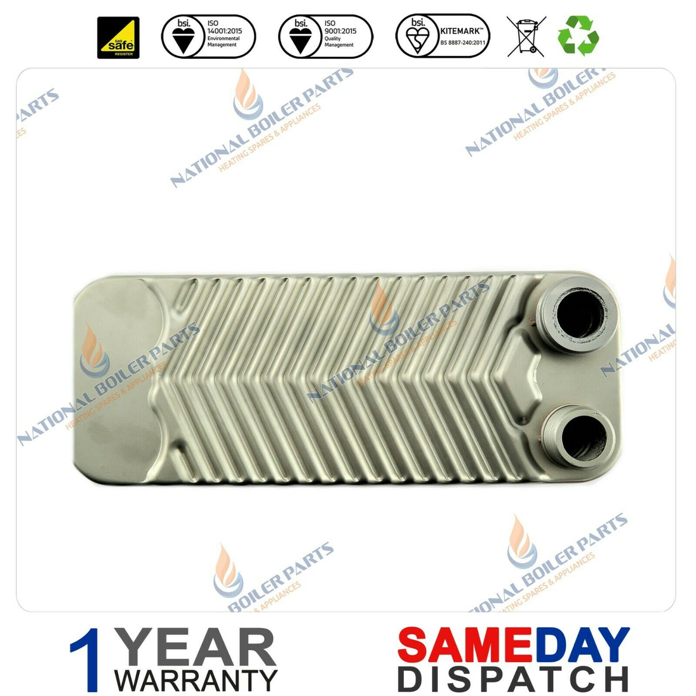 Worcester Boiler Plate Heat Exchanger 87154069500