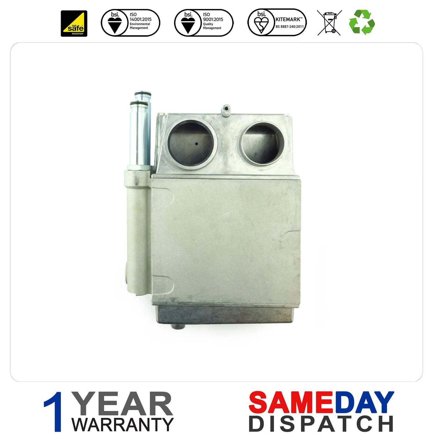 POTTERTON PERFORMA 9 12 15 18 21 24 SL BOILER SECONDARY HEAT EXCHANGER 5112331