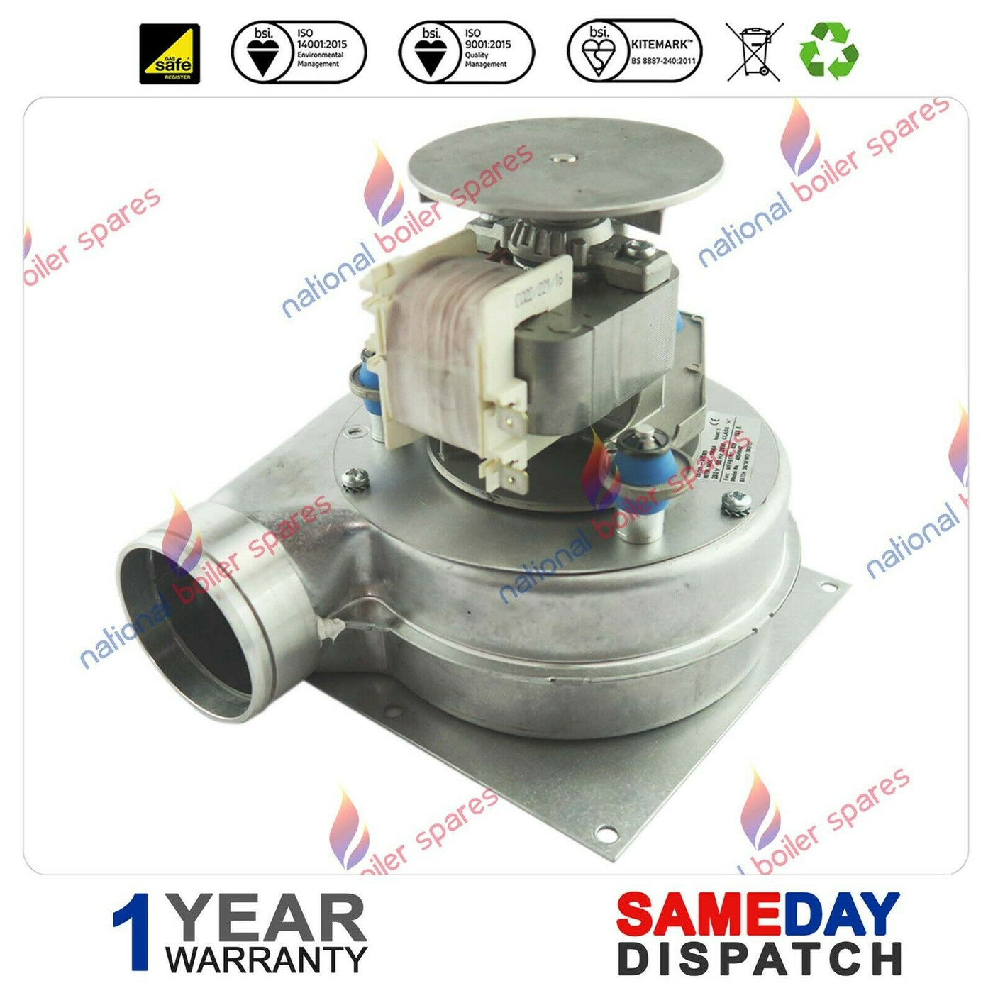 POTTERTON ULTRA 2 30 40 50 BOILER FAN ASSEMBLY 405/0729