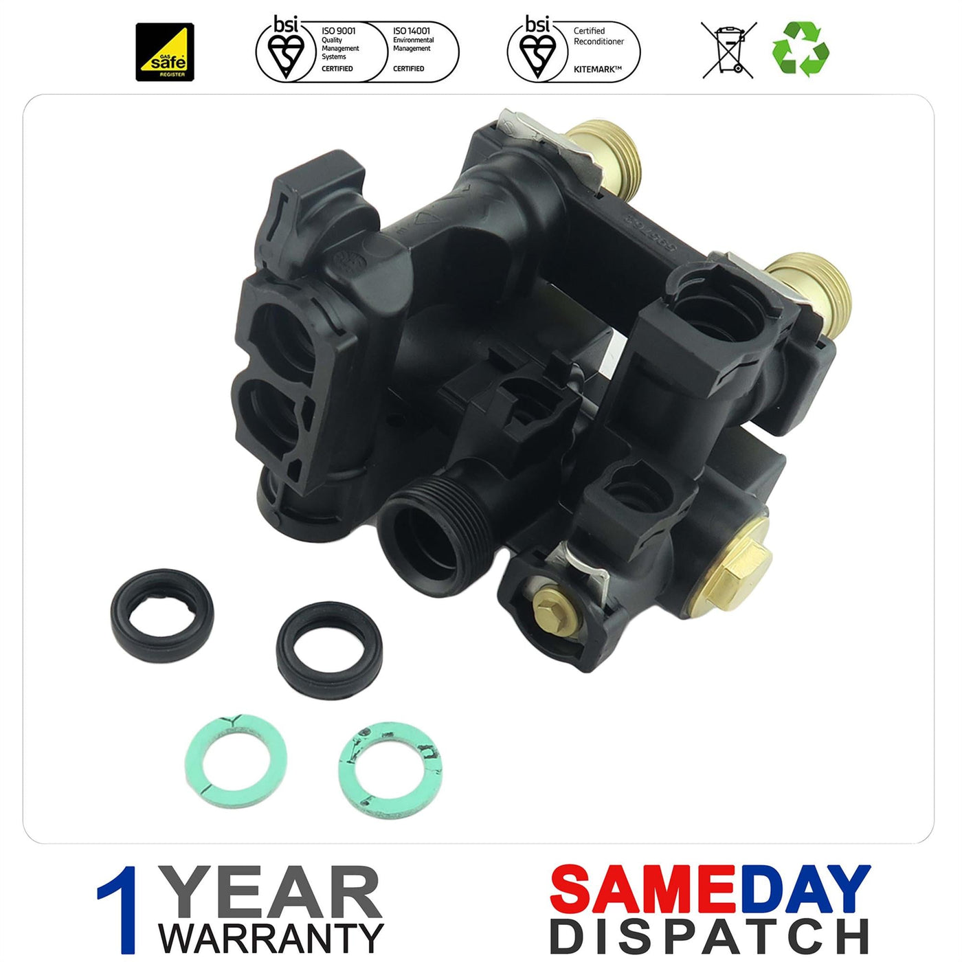 GLOWWORM 30CI PLUS DIVERTER VALVE COMPLETE 0020036152