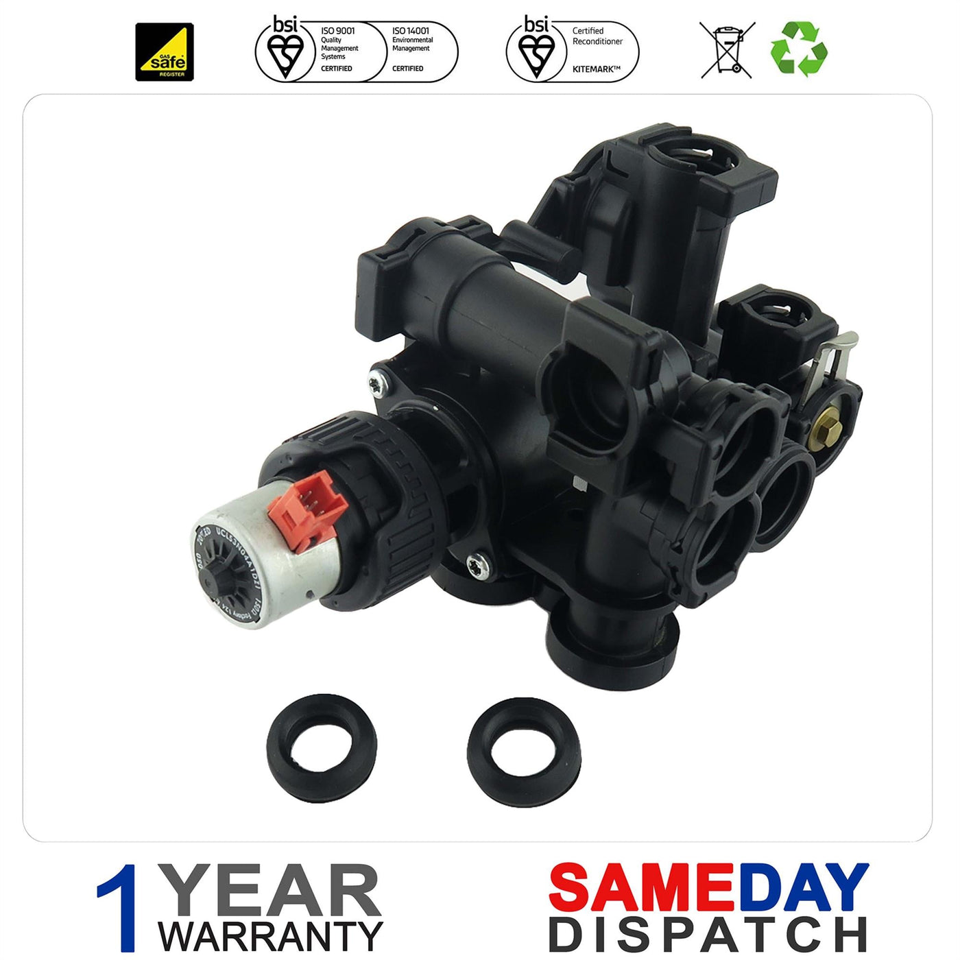 SAUNIER DUVAL THEMA CONDENS F24E F30E & F18SB DIVERTER VALVE S1079100