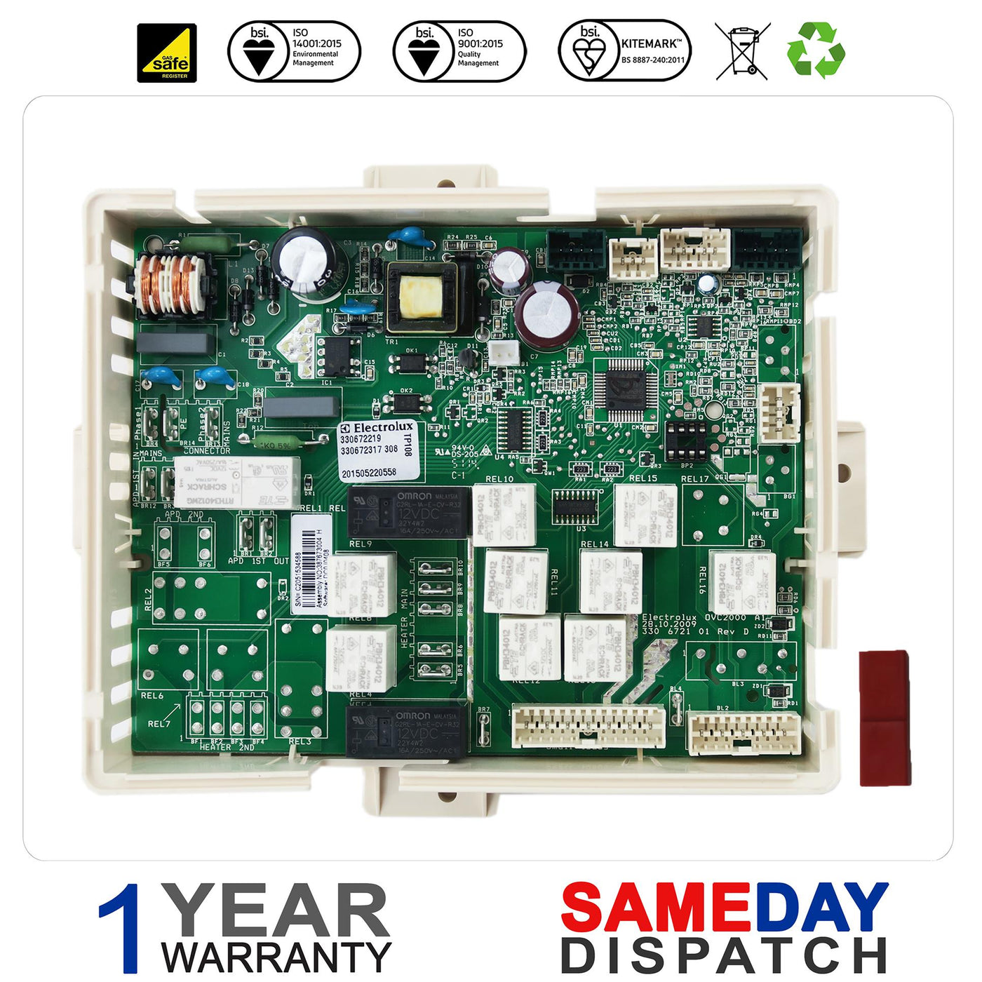 AEG OVC2000 Cooker Electronic Board 3876730049