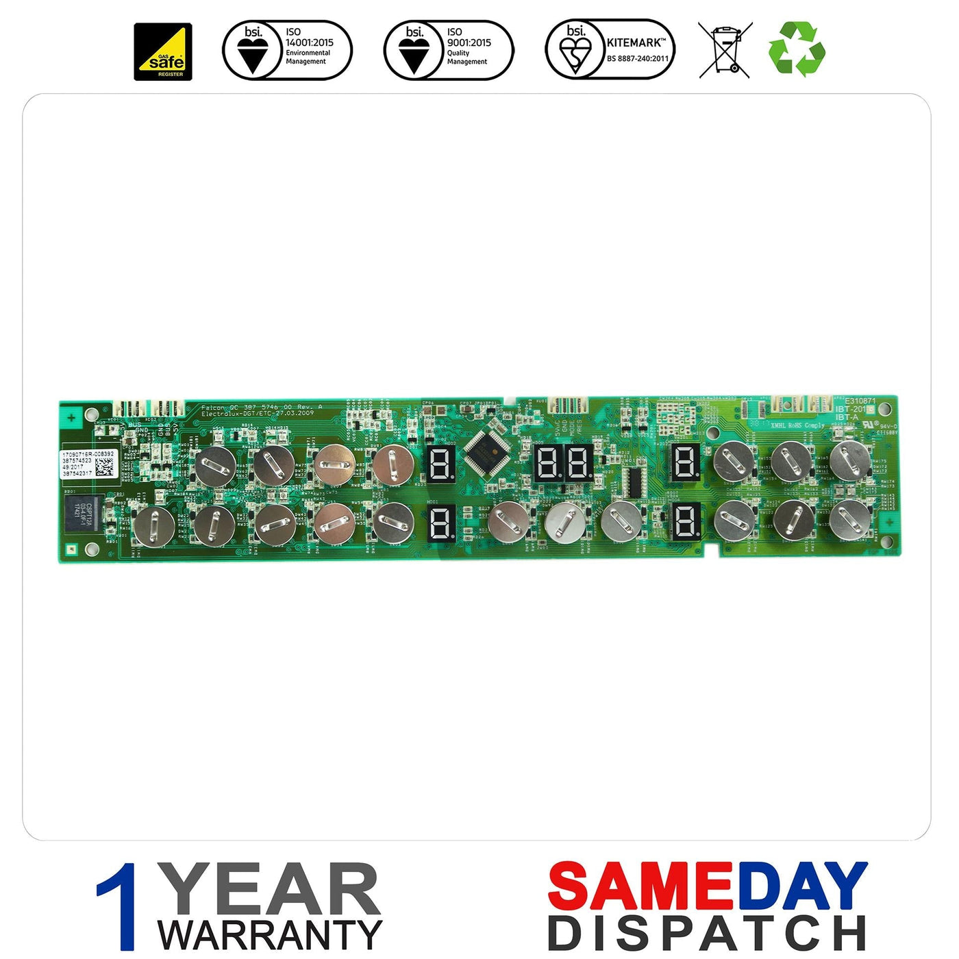 Configured Electronic Board 330 56 30 - 39/8