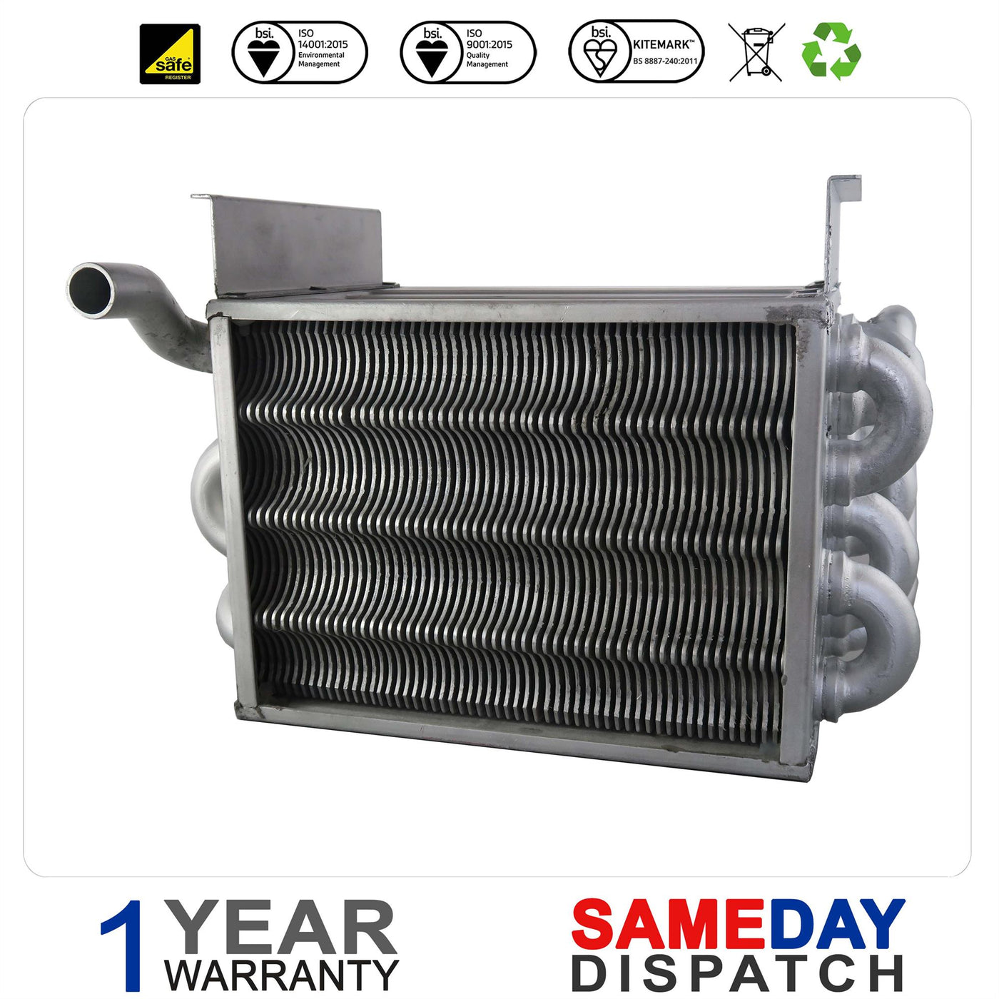 Ferroli Boiler Main Heat Exchanger 39810552