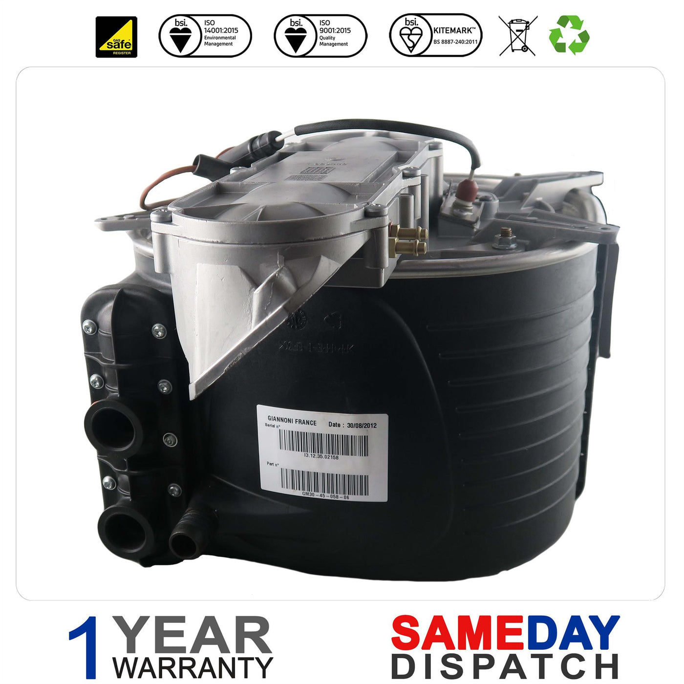 Alpha Boiler Main Heat Exchanger 1.031448