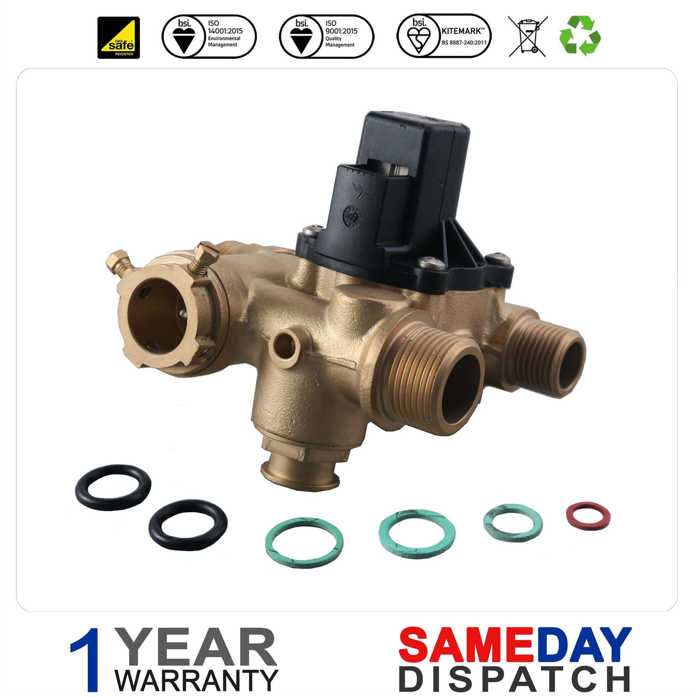 ARISTON EUROCOMBI & GENUS MFFI UK DIVERTER VALVE & WATER VALVE 998069