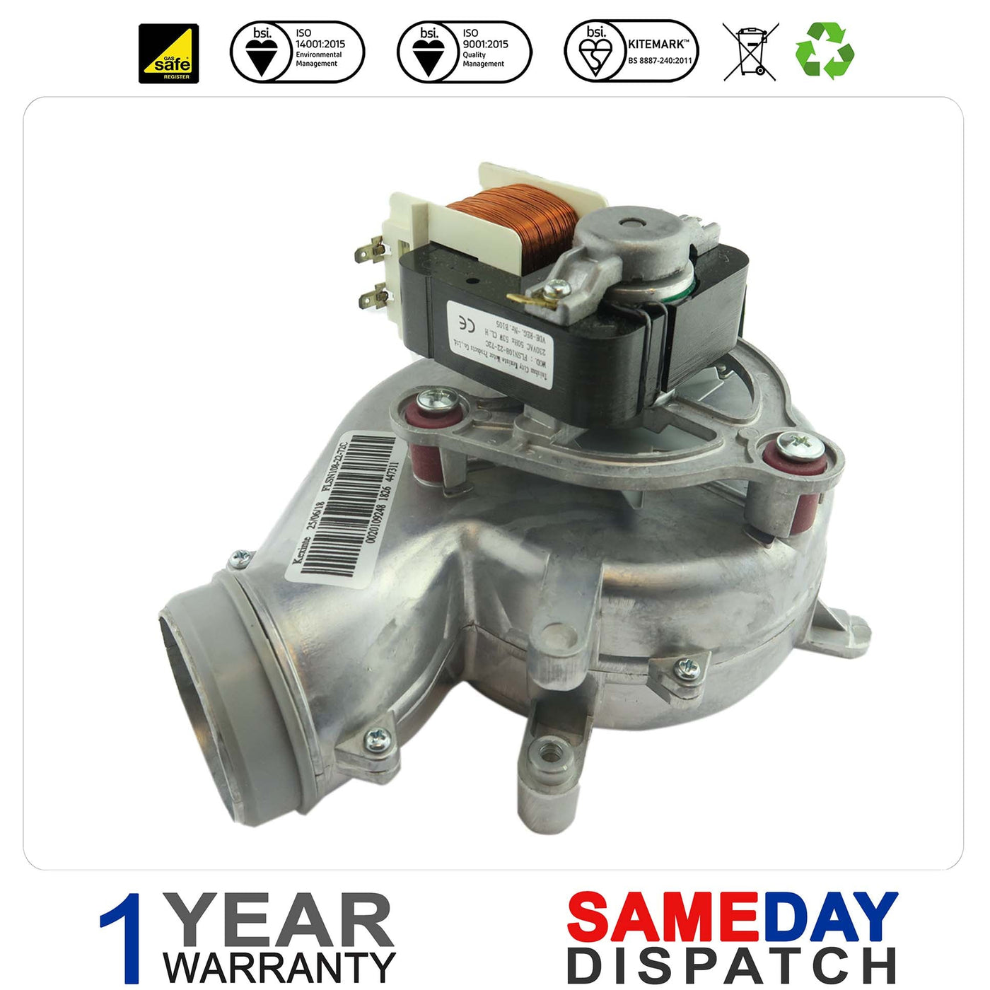 Glowworm 30CI PLUS 30CI 35CI 30SI Fan Assembly 2000801860