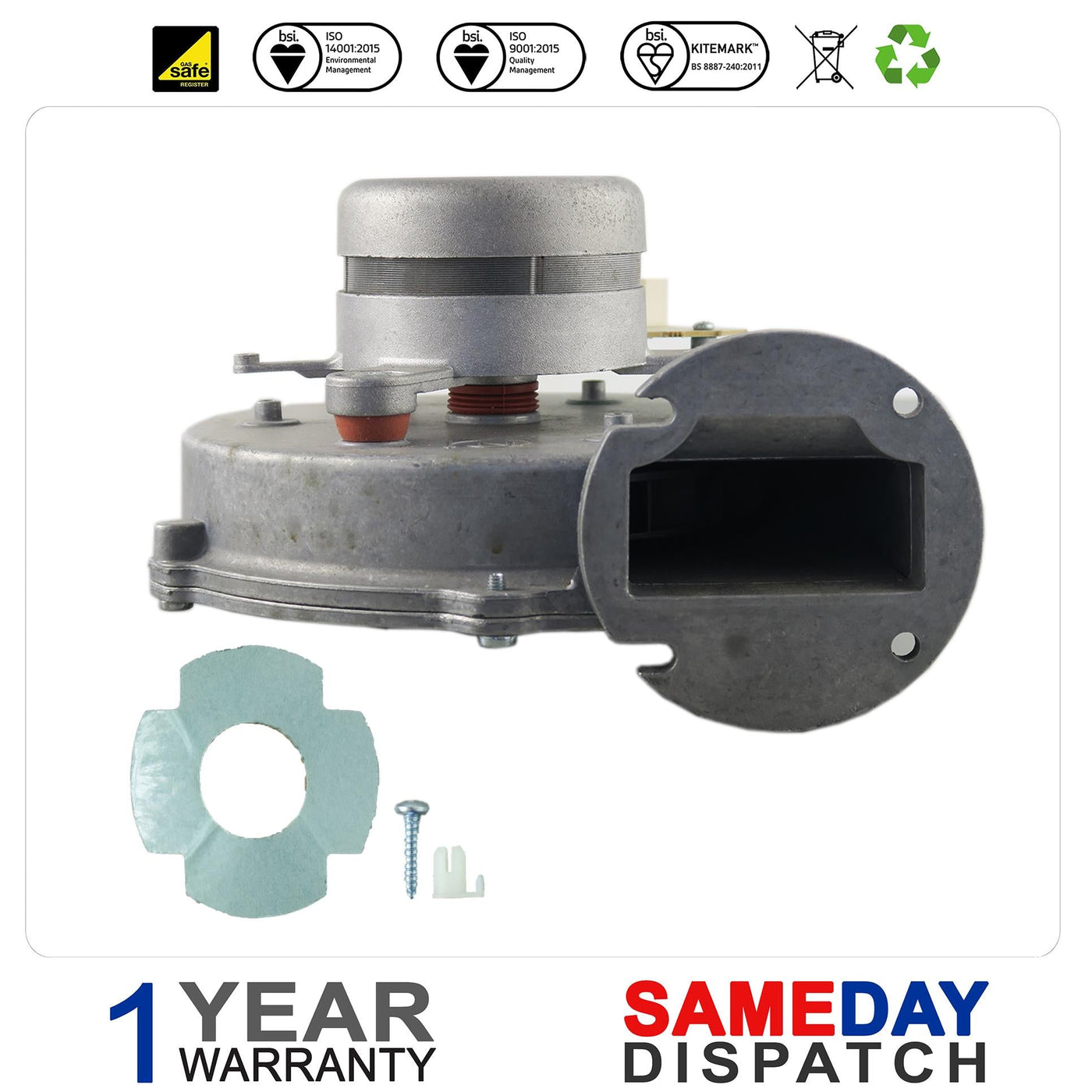 Heatline Boiler Fan Assembly 3003201367 D003201367