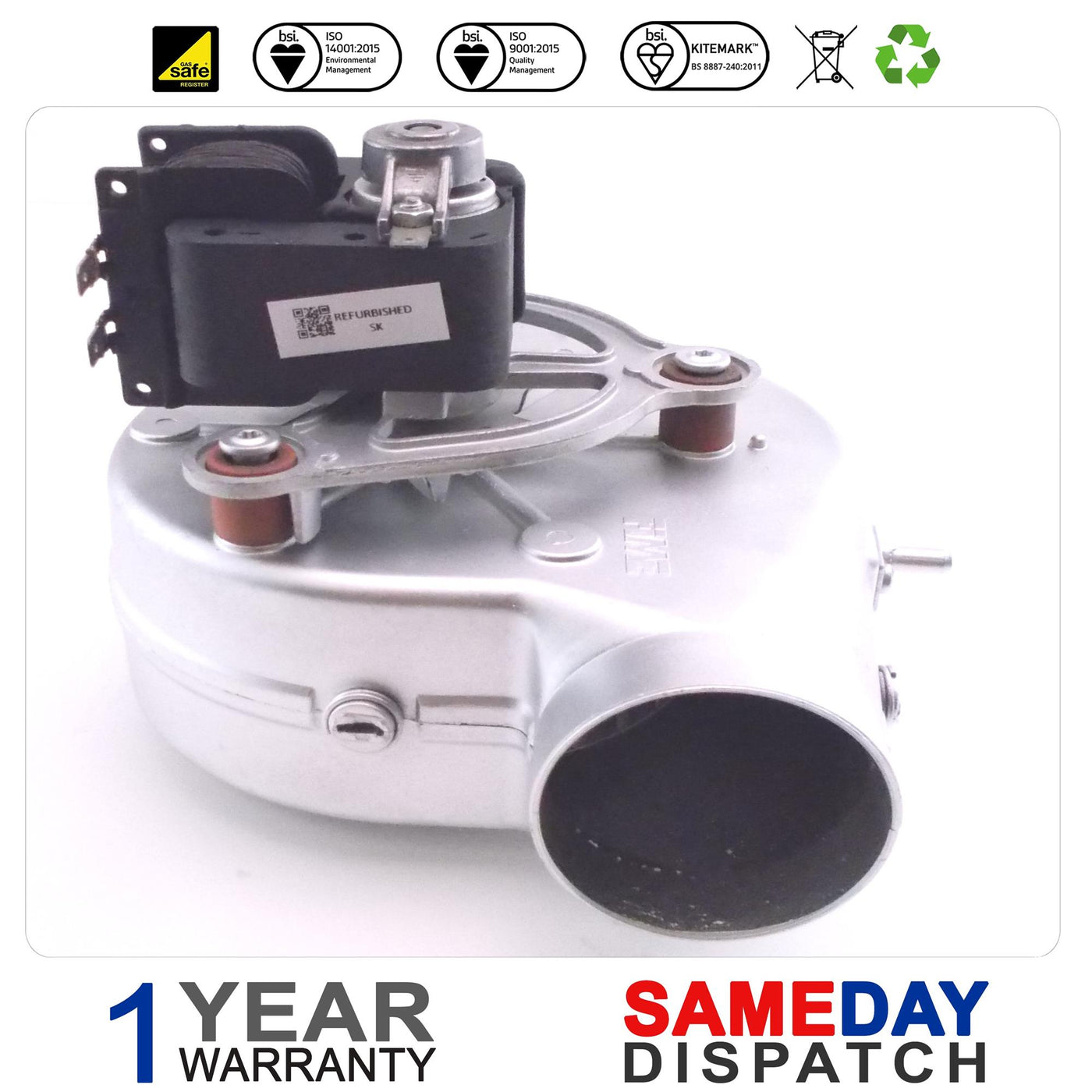 Biasi Riva Compact Boiler Fan BI1536105