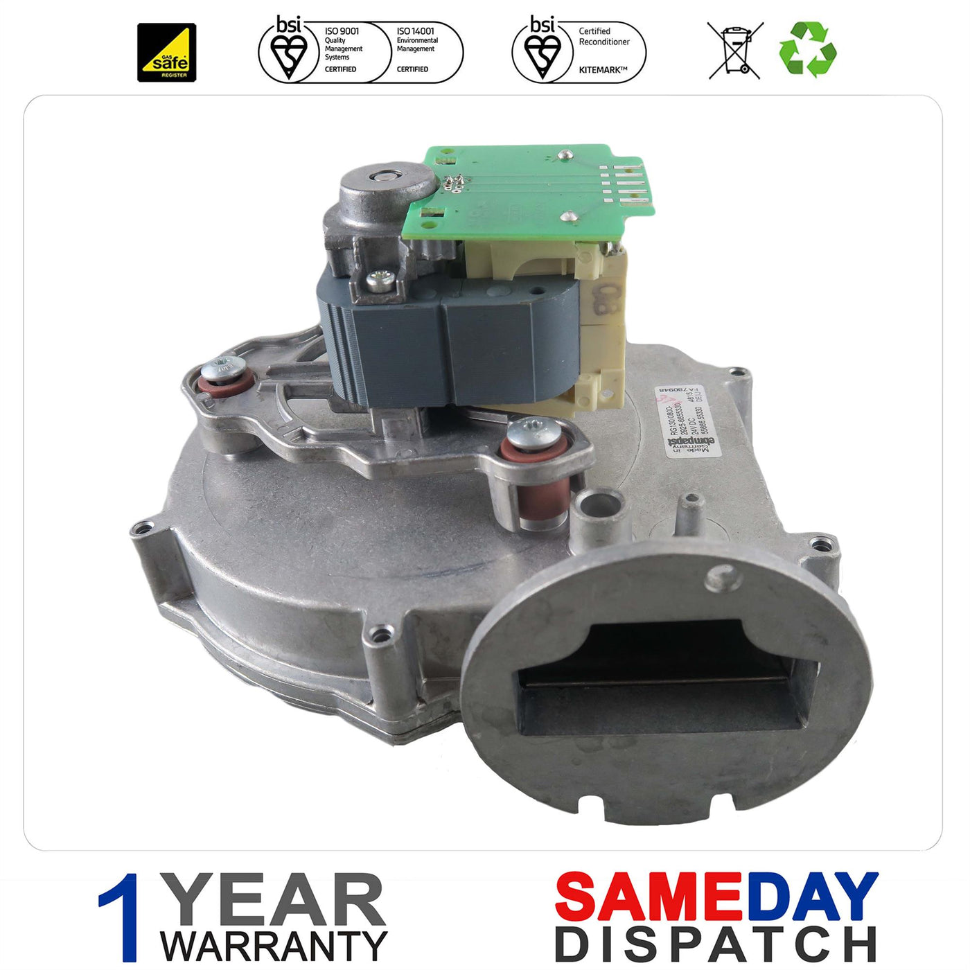 Potterton Suprima 120L Boiler Fan 5000492 ( No Plastic )