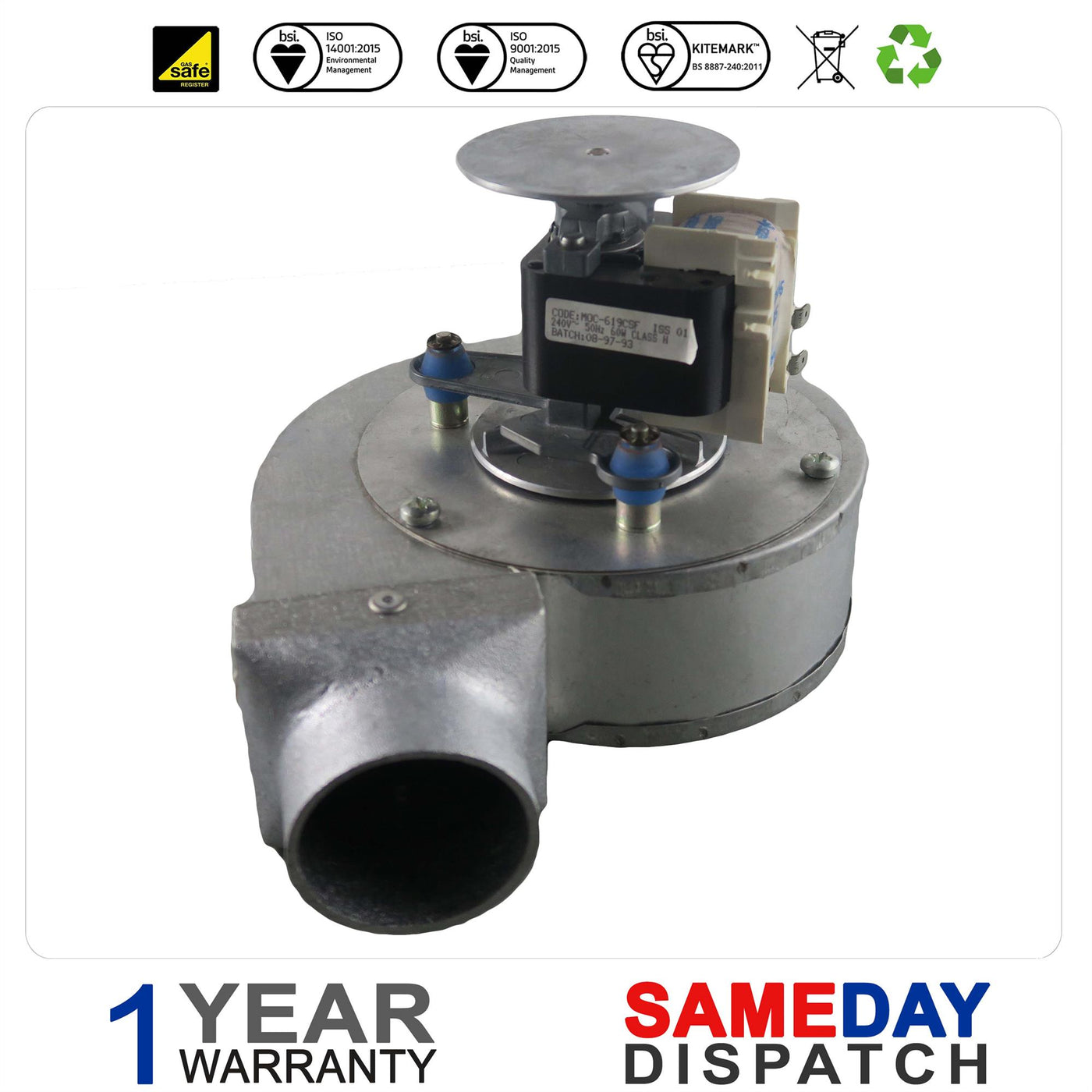 Sifan Systems Boiler Fan Assembly WFFB1202-012