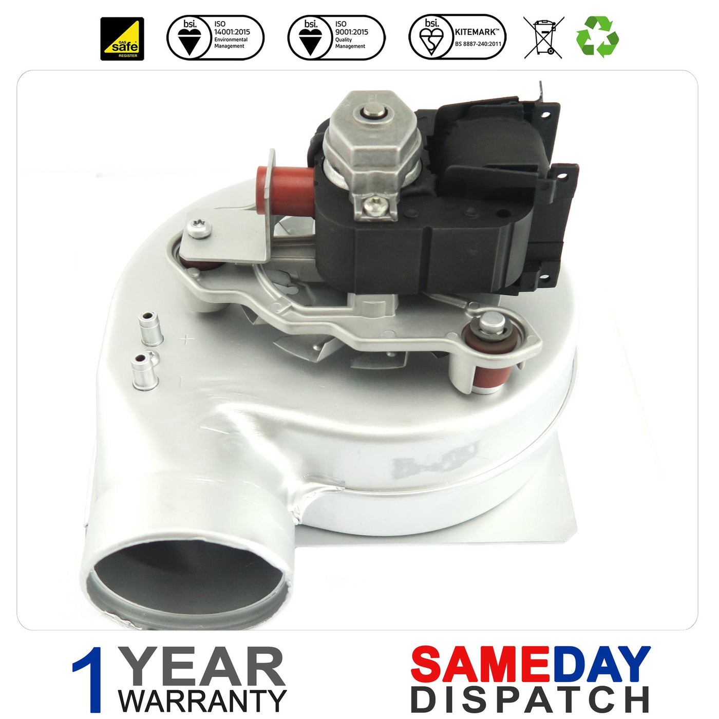 Worcester Boiler Fan Assembly 87161464650
