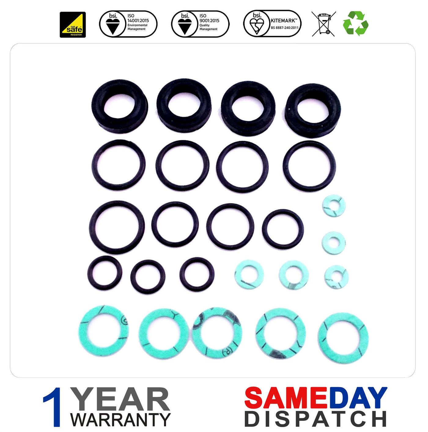 Potterton Promax Combi Plus A Boiler O'Ring Washer Gasket Kit